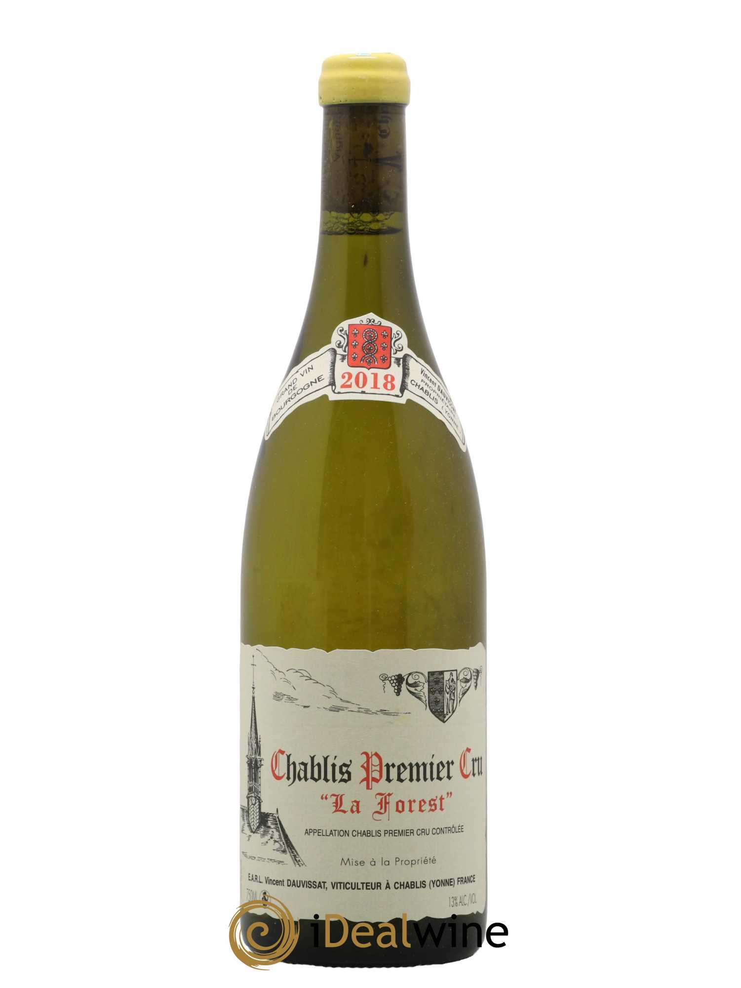 Chablis 1er Cru La Forest Vincent Dauvissat (Domaine) 2018 - Lot de 1 bouteille - 0