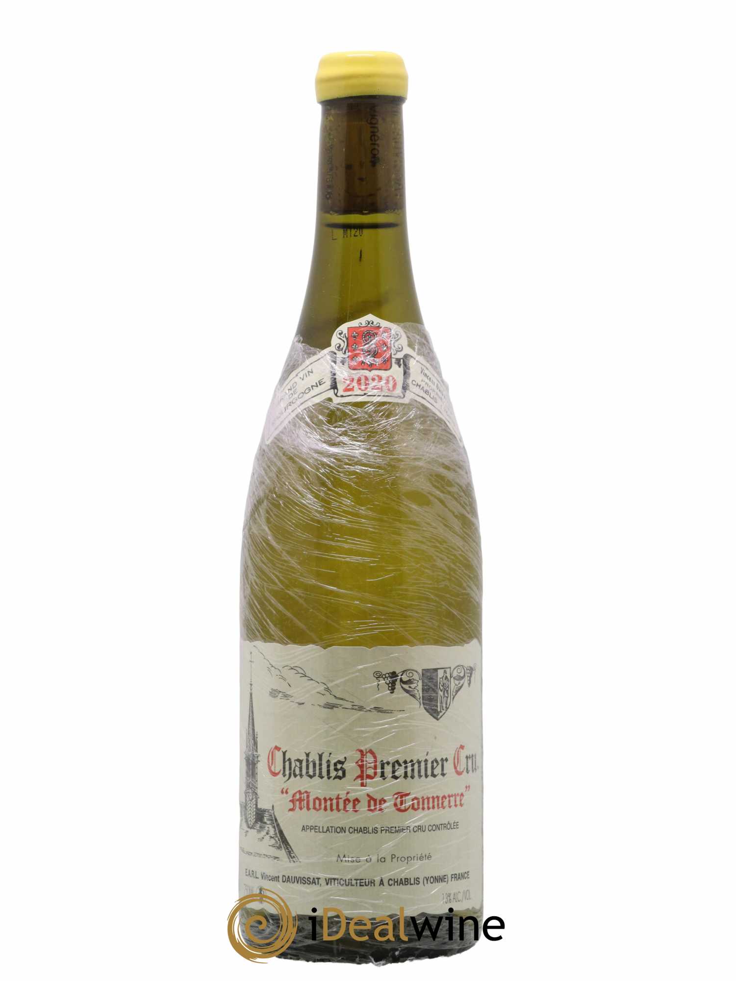 Chablis 1er Cru Montée de Tonnerre Vincent Dauvissat (Domaine) 2020 - Lot de 1 bouteille - 0