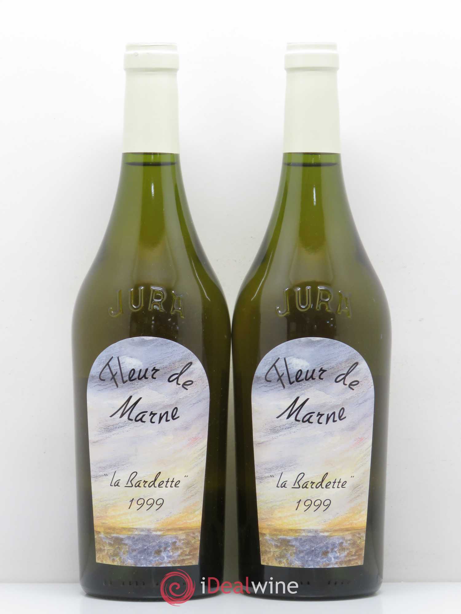 Côtes du Jura Fleur de Marne La Bardette Labet 1999 - Posten von 2 Flaschen - 0