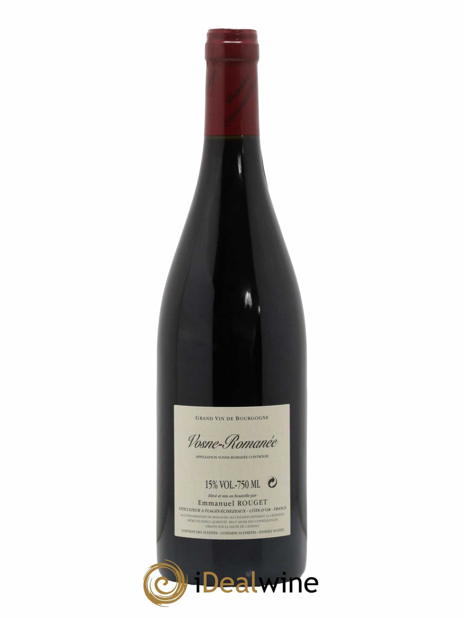 Vosne-Romanée Emmanuel Rouget 2019 - Lot de 1 bouteille - 1