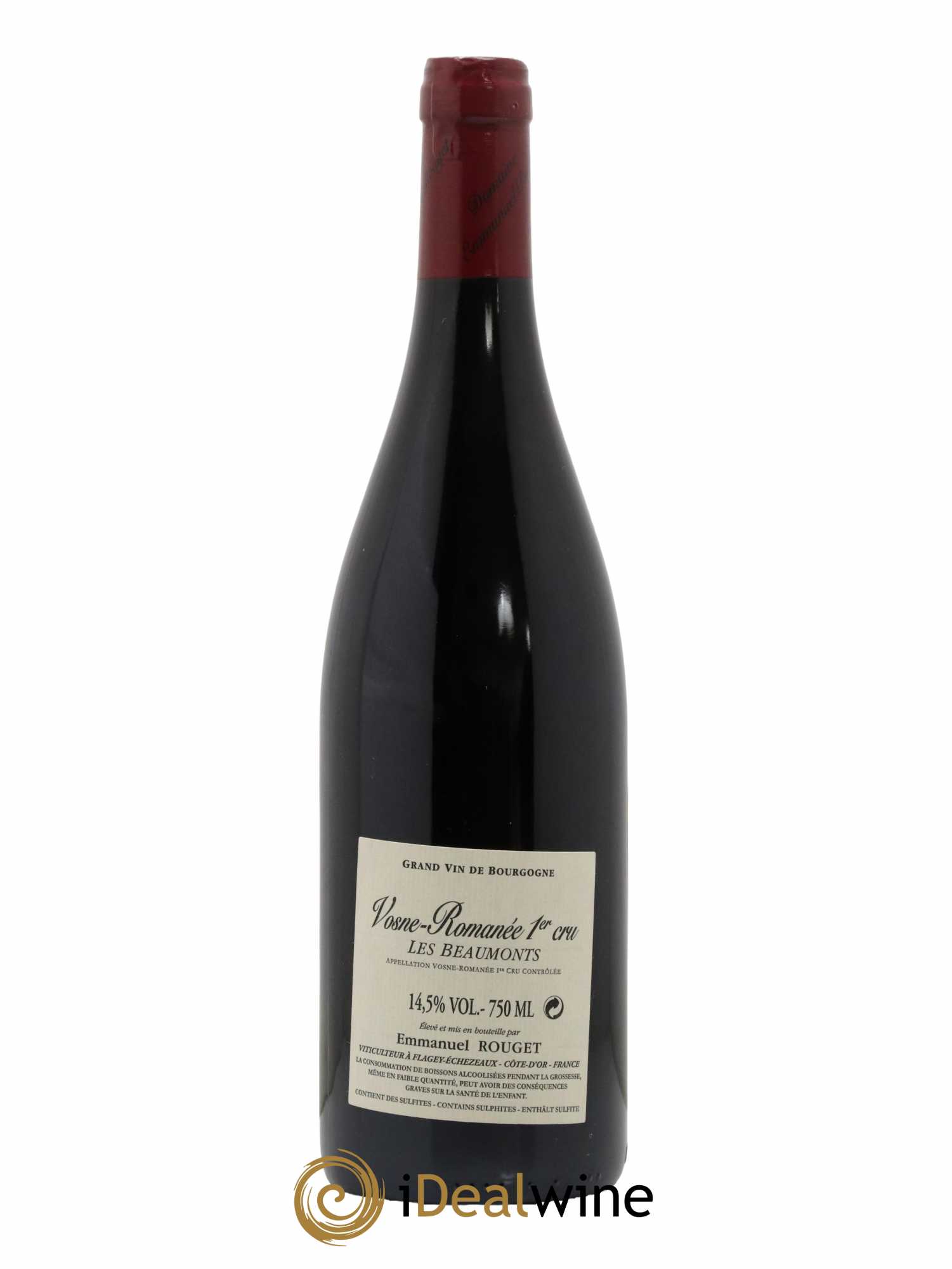 Vosne-Romanée 1er Cru Les Beaumonts Emmanuel Rouget 2016 - Lot de 1 bouteille - 1