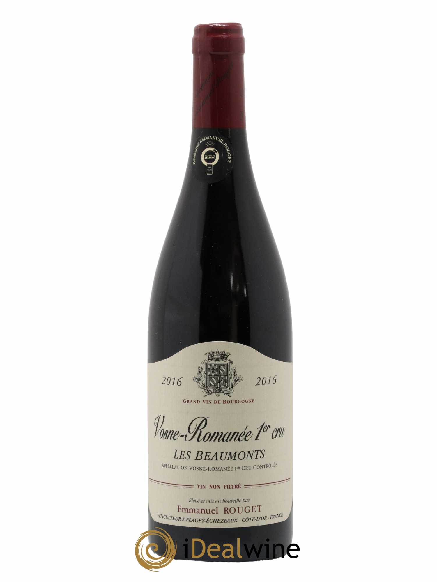 Vosne-Romanée 1er Cru Les Beaumonts Emmanuel Rouget 2016 - Lot de 1 bouteille - 0