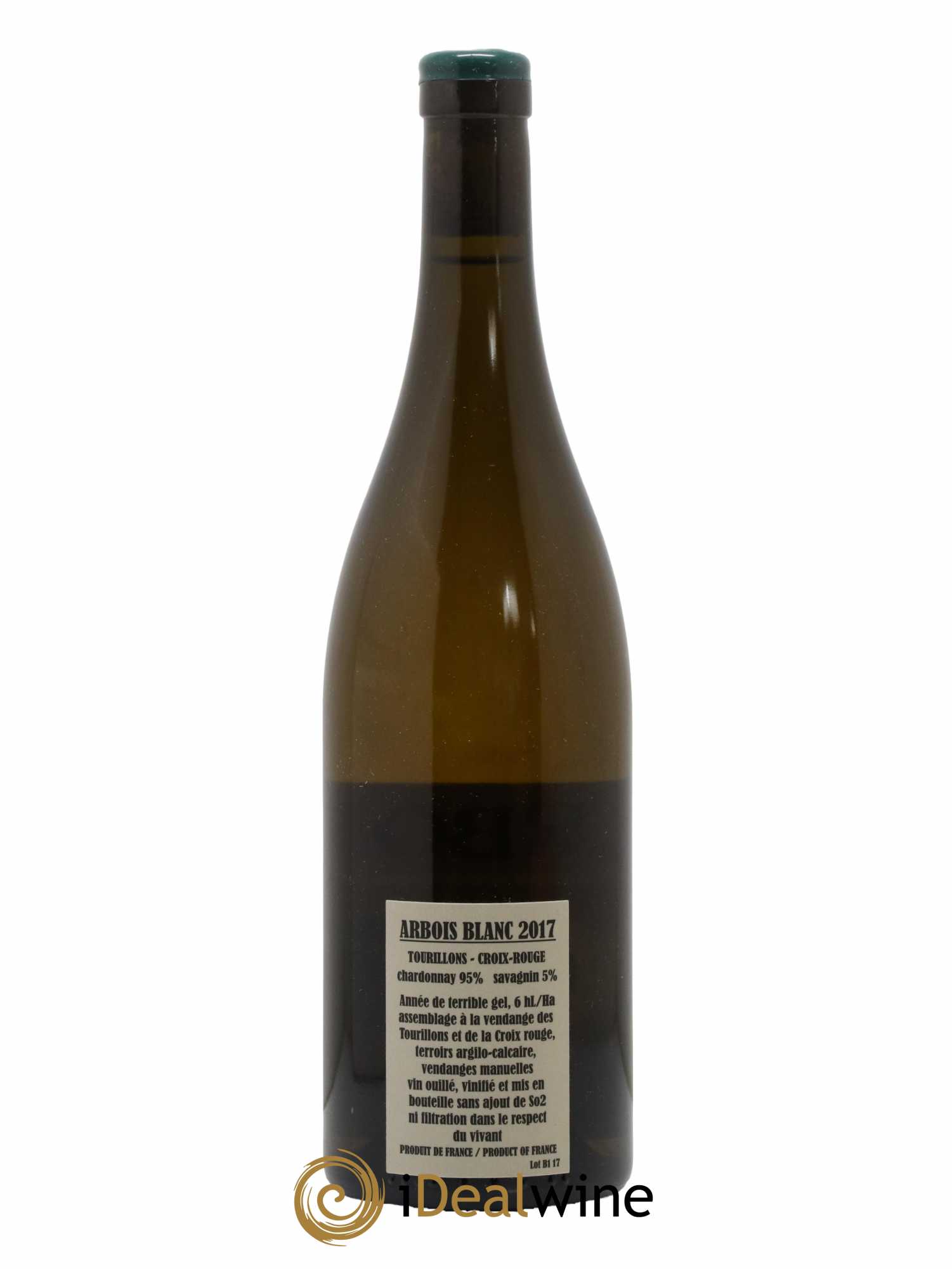Arbois Tourillons-Croix Rouge Adeline Houillon & Renaud Bruyère 2017 - Lot de 1 bouteille - 1