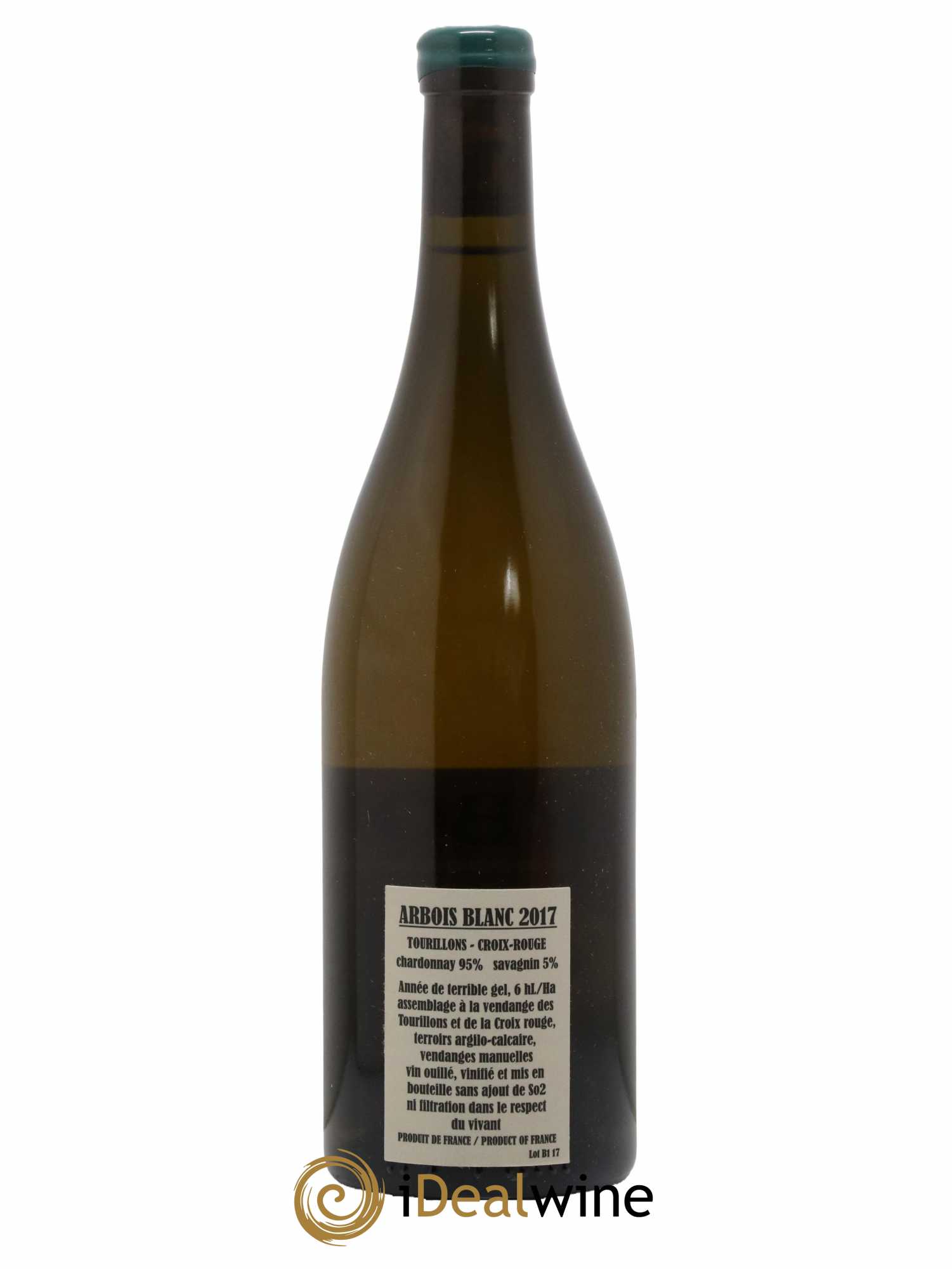 Arbois Tourillons-Croix Rouge Adeline Houillon & Renaud Bruyère 2017 - Lot de 1 bouteille - 1