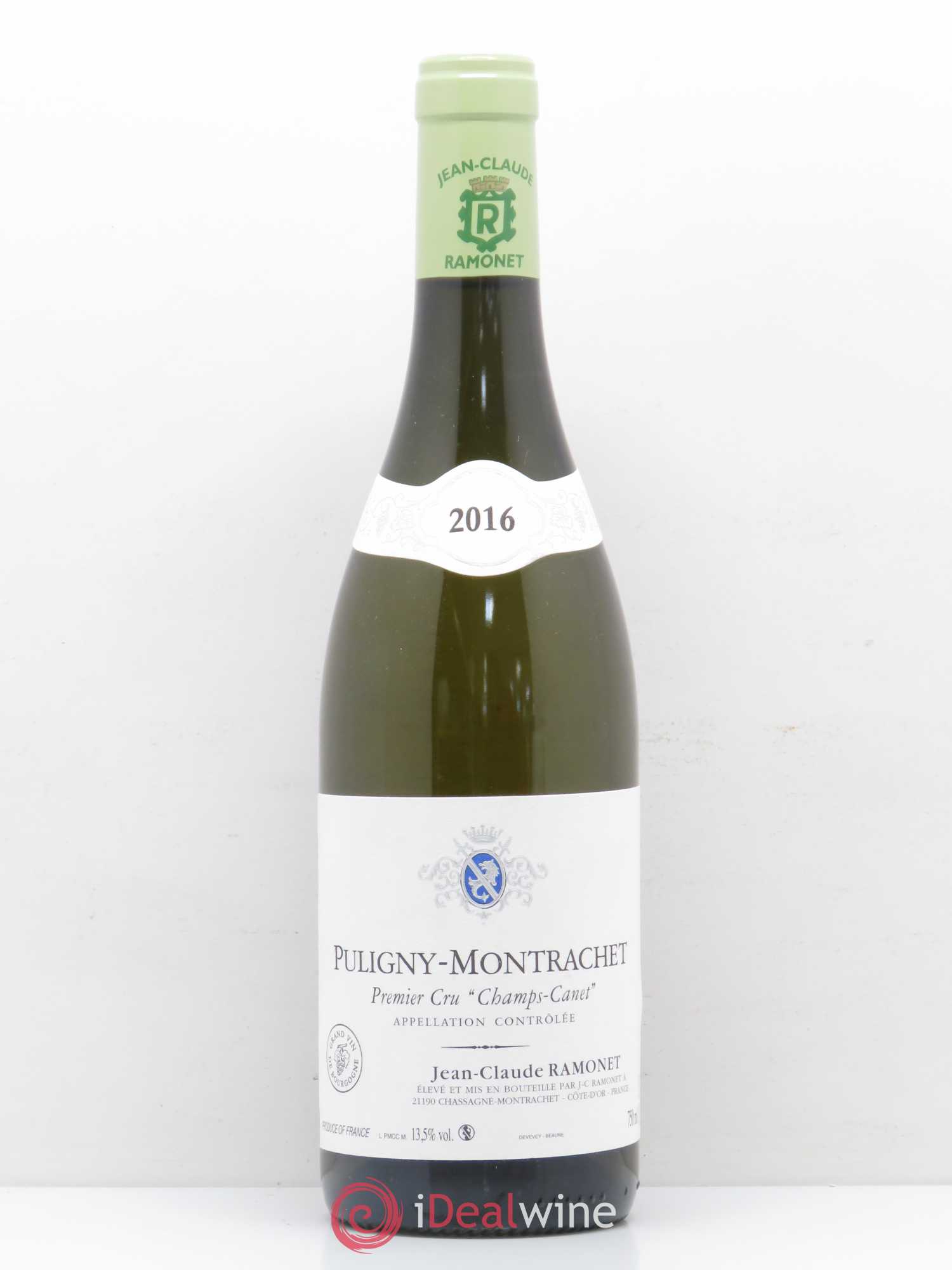 Puligny-Montrachet 1er Cru Champs Canet Ramonet (Domaine) 2016 - Lot de 1 bouteille - 0