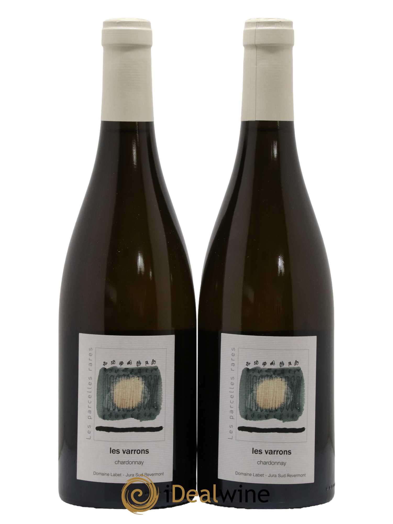 Côtes du Jura Chardonnay Les Varrons Romain - Julien - Charline Labet 2020 - Lot de 2 bouteilles - 0