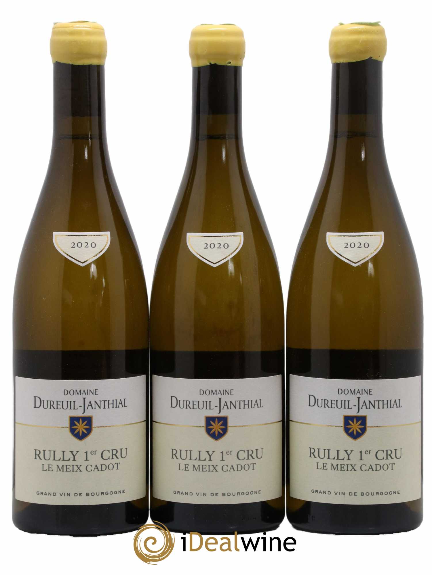 Rully 1er Cru Le Meix Cadot Vincent Dureuil-Janthial 2020 - Lot de 6 bouteilles - 1
