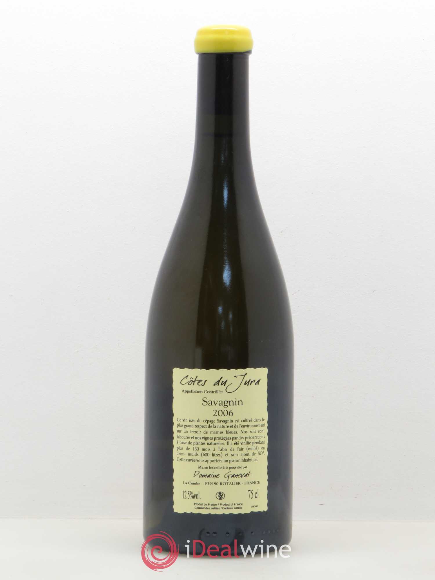 Côtes du Jura Les Vignes de mon Père Jean-François Ganevat (Domaine) 2006 - Lot de 1 bouteille - 1
