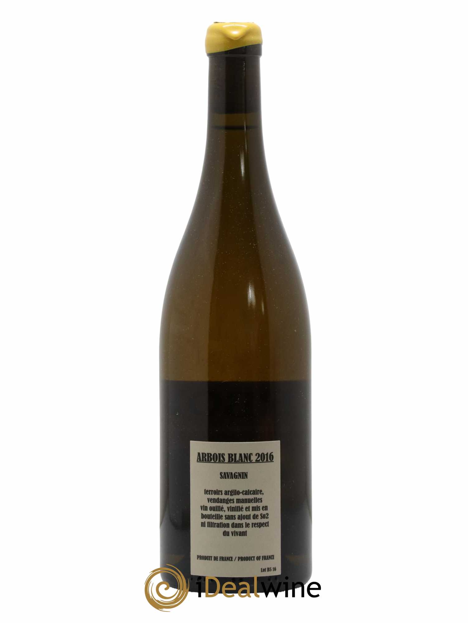 Arbois Savagnin Adeline Houillon & Renaud Bruyère 2016 - Lot de 1 bouteille - 1