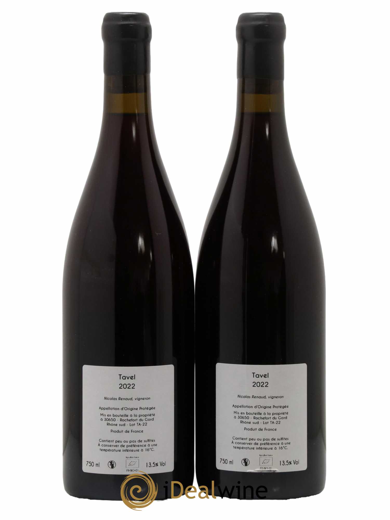 Tavel Clos des Grillons 2022 - Lot de 2 bouteilles - 1