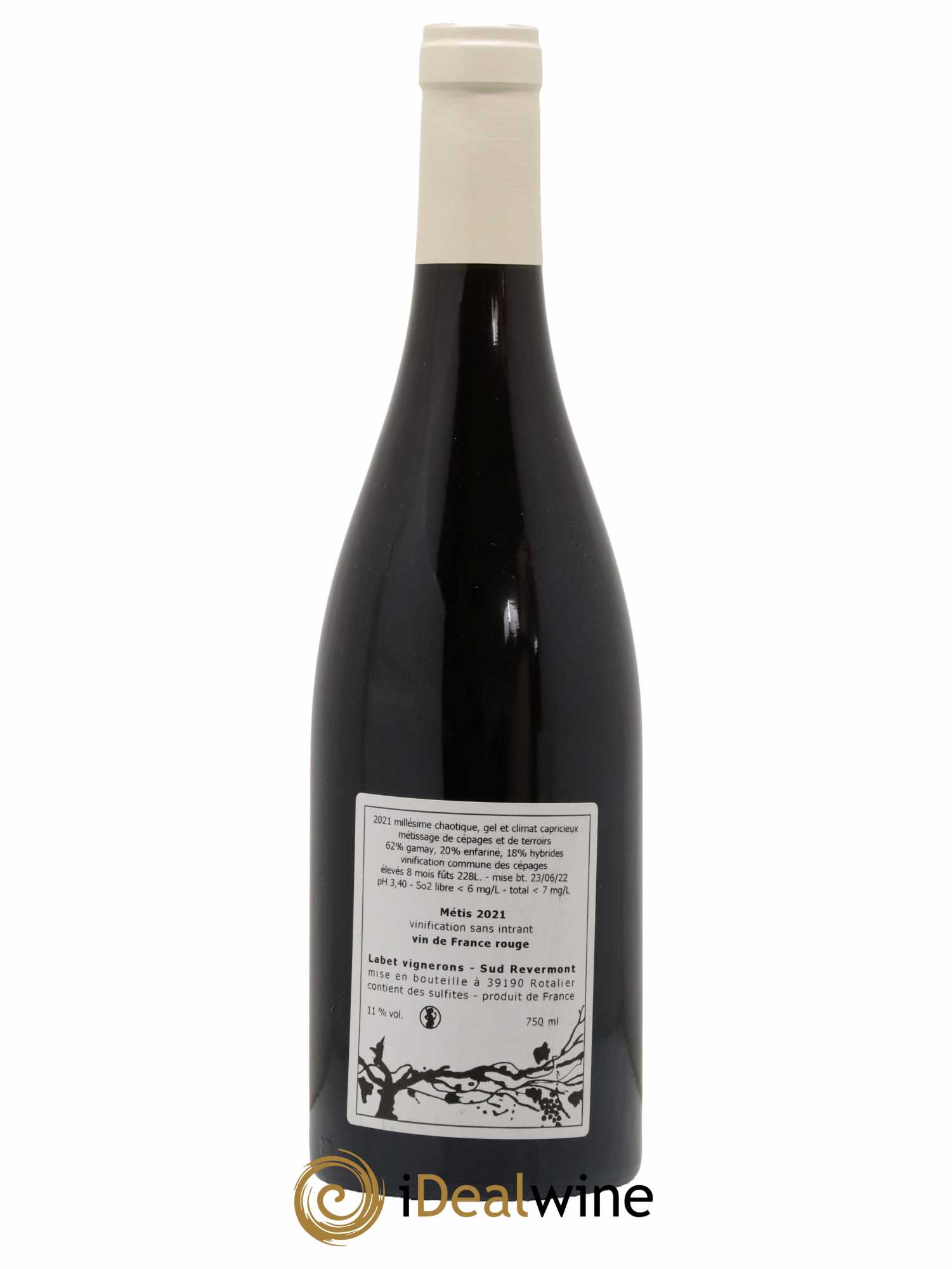 Vin de France Métis Romain - Julien  - Charline Labet 2021 - Lotto di 1 bottiglia - 1