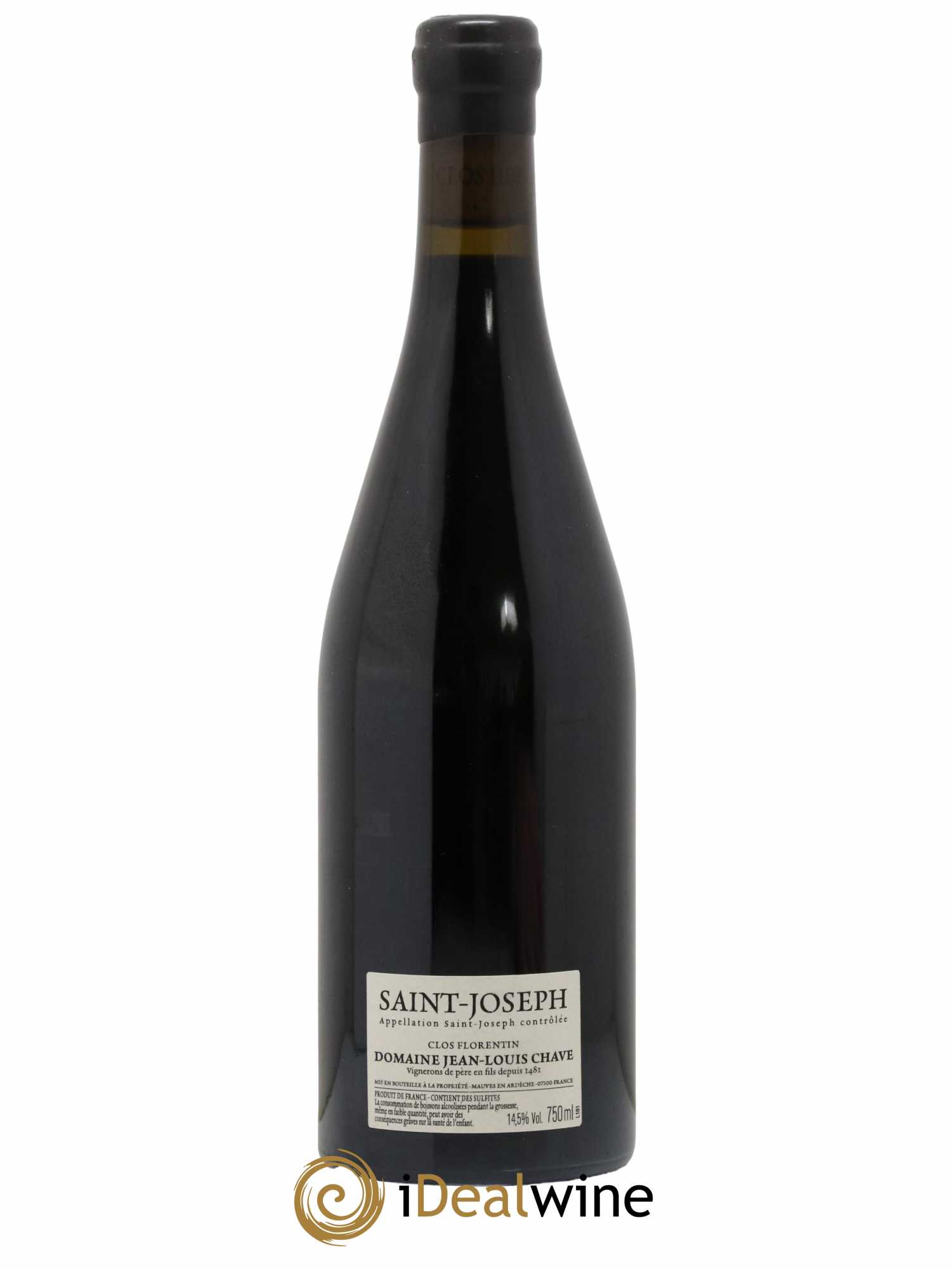 Saint-Joseph Clos Florentin Jean-Louis Chave 2018 - Lot de 1 bouteille - 1