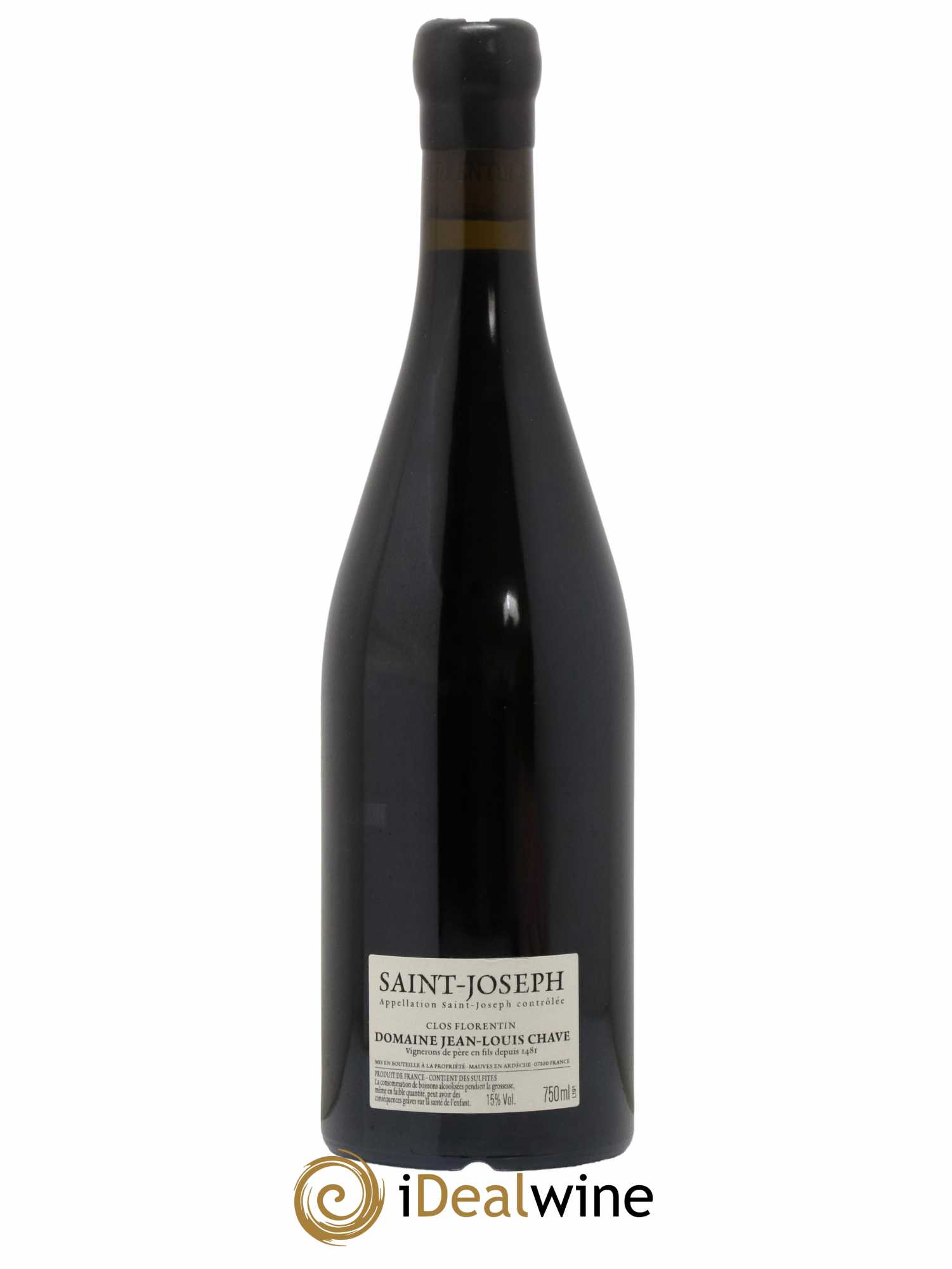 Saint-Joseph Clos Florentin Jean-Louis Chave 2019 - Lot de 1 bouteille - 1