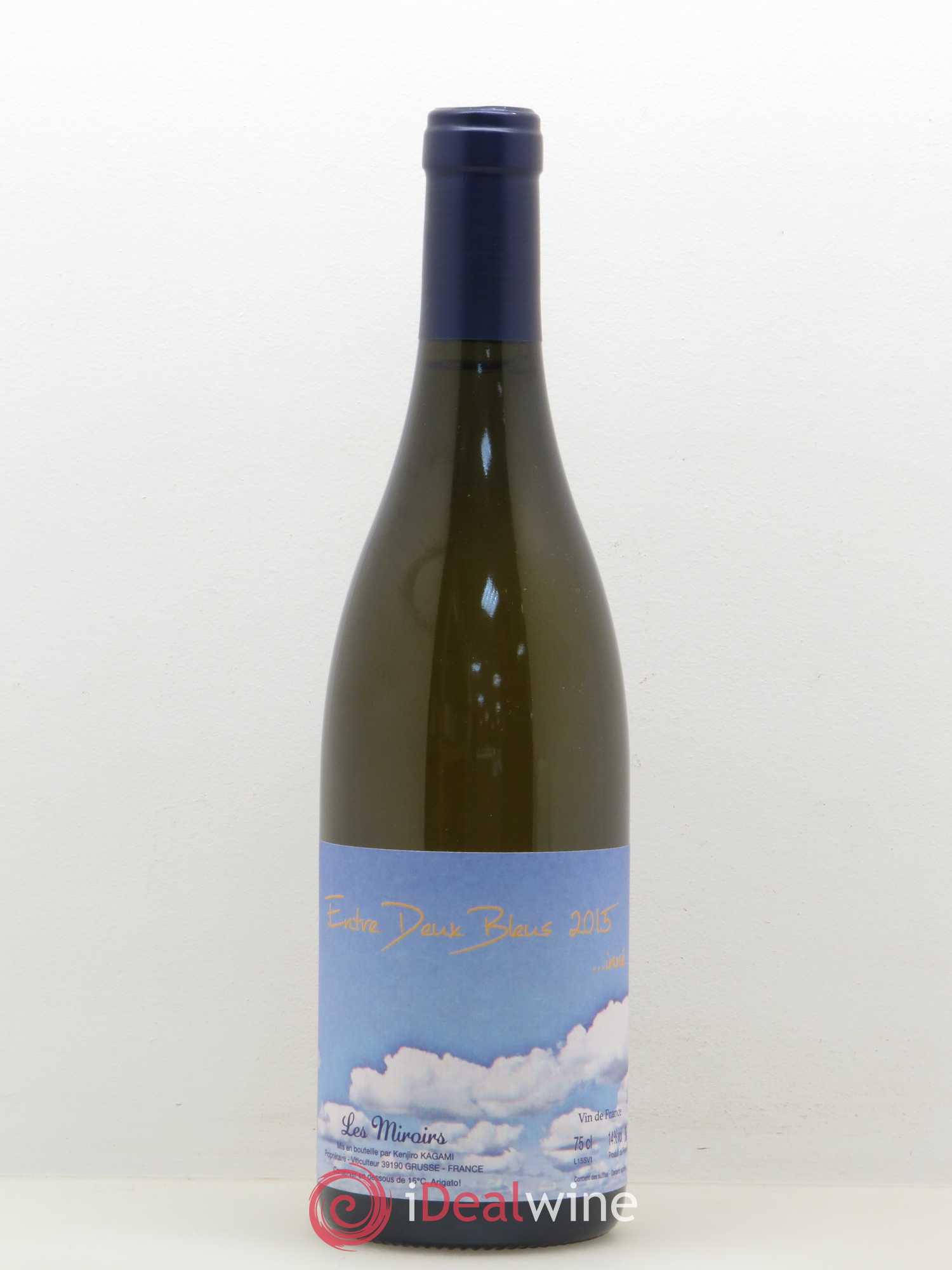 Côtes du Jura Entre deux bleus Domaine des Miroirs 2015 - Posten von 1 Flasche - 0