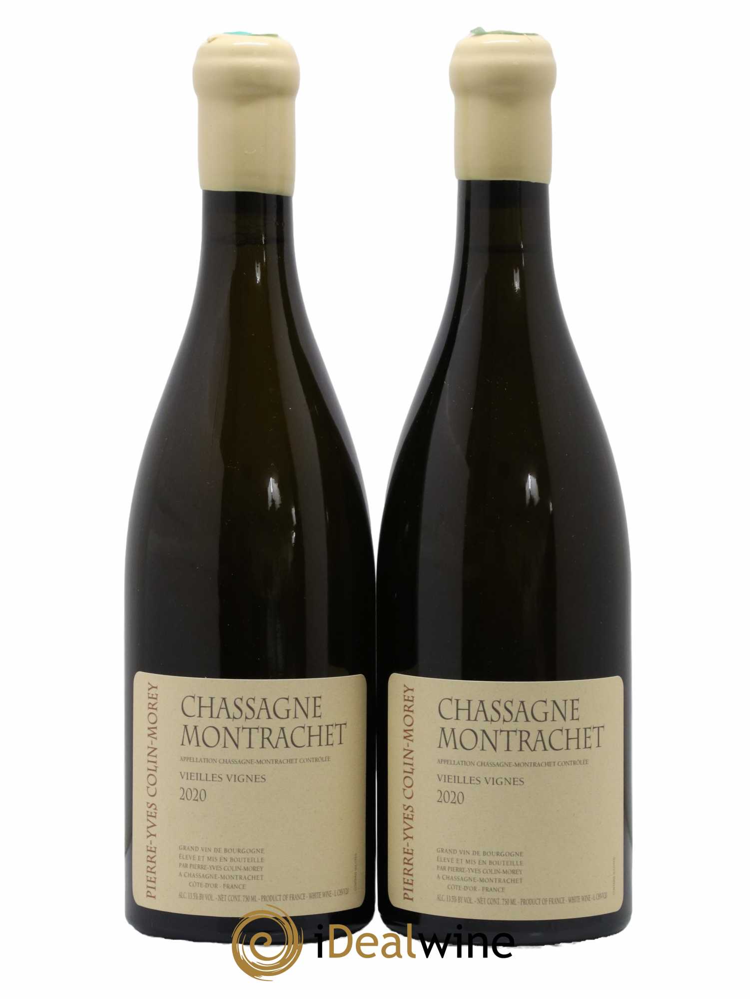 Chassagne-Montrachet Vieilles vignes Pierre-Yves Colin Morey 2020 - Lot de 2 bouteilles - 0