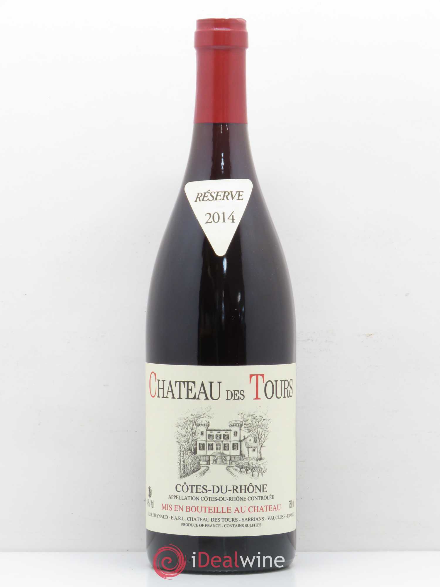 Côtes-du-Rhône Château des Tours Emmanuel Reynaud 2014 - Lot de 1 bouteille - 0