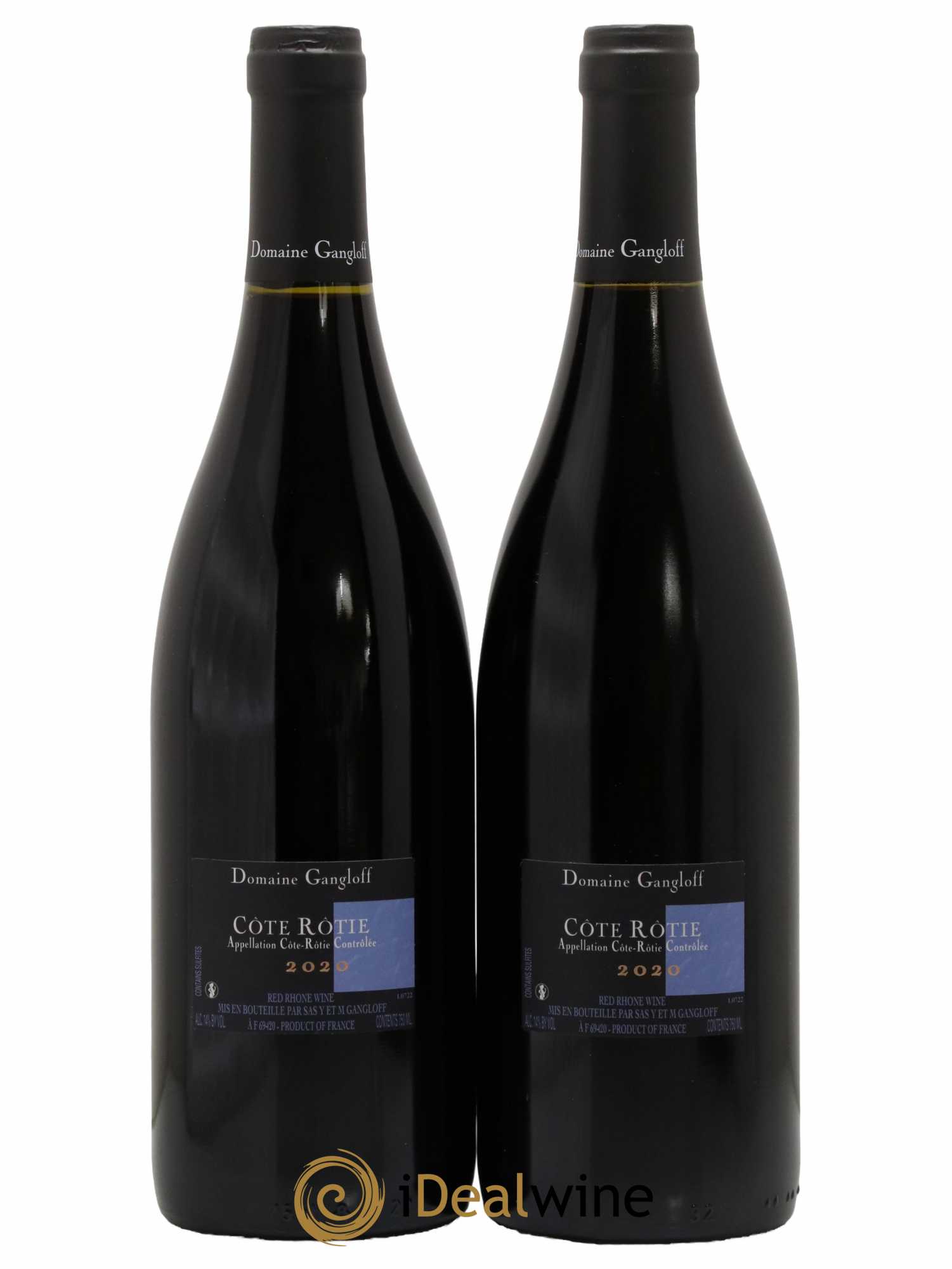 Côte-Rôtie La Barbarine Gangloff (Domaine) 2020 - Lot de 2 bouteilles - 1