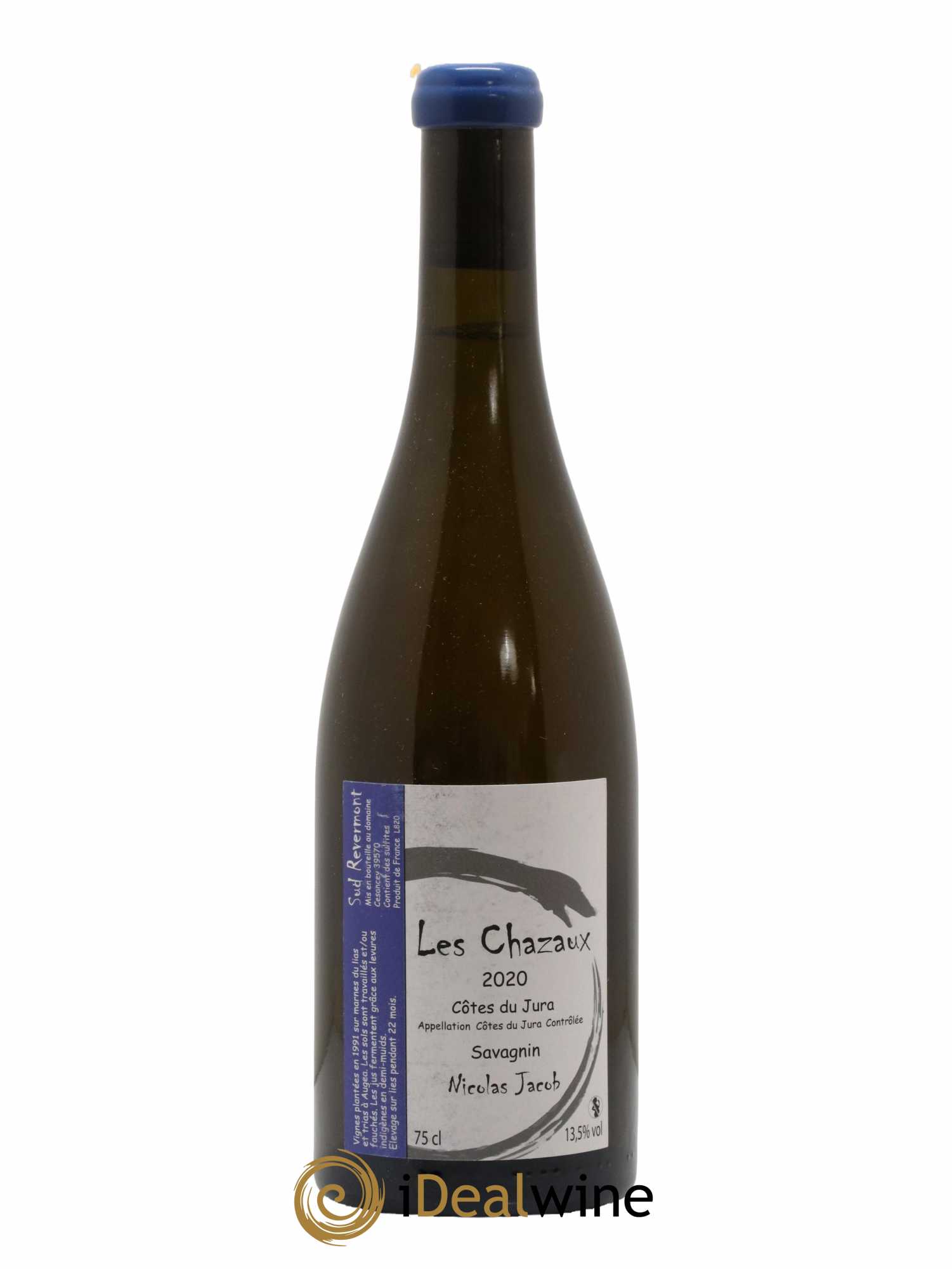 Côtes du Jura Savagnin Les Chazaux Nicolas Jacob 2020 - Lot de 1 bouteille - 0
