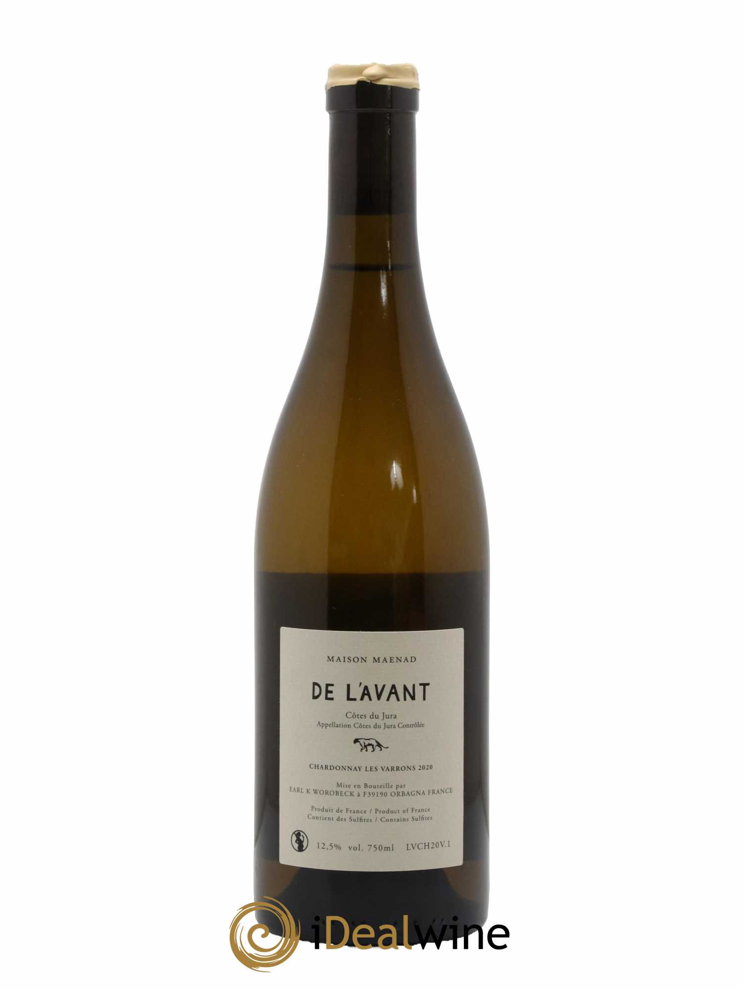 Côtes du Jura De l'Avant Les Varrons Katie Worobeck Maison Maenad 2020 - Lot de 1 bouteille - 1