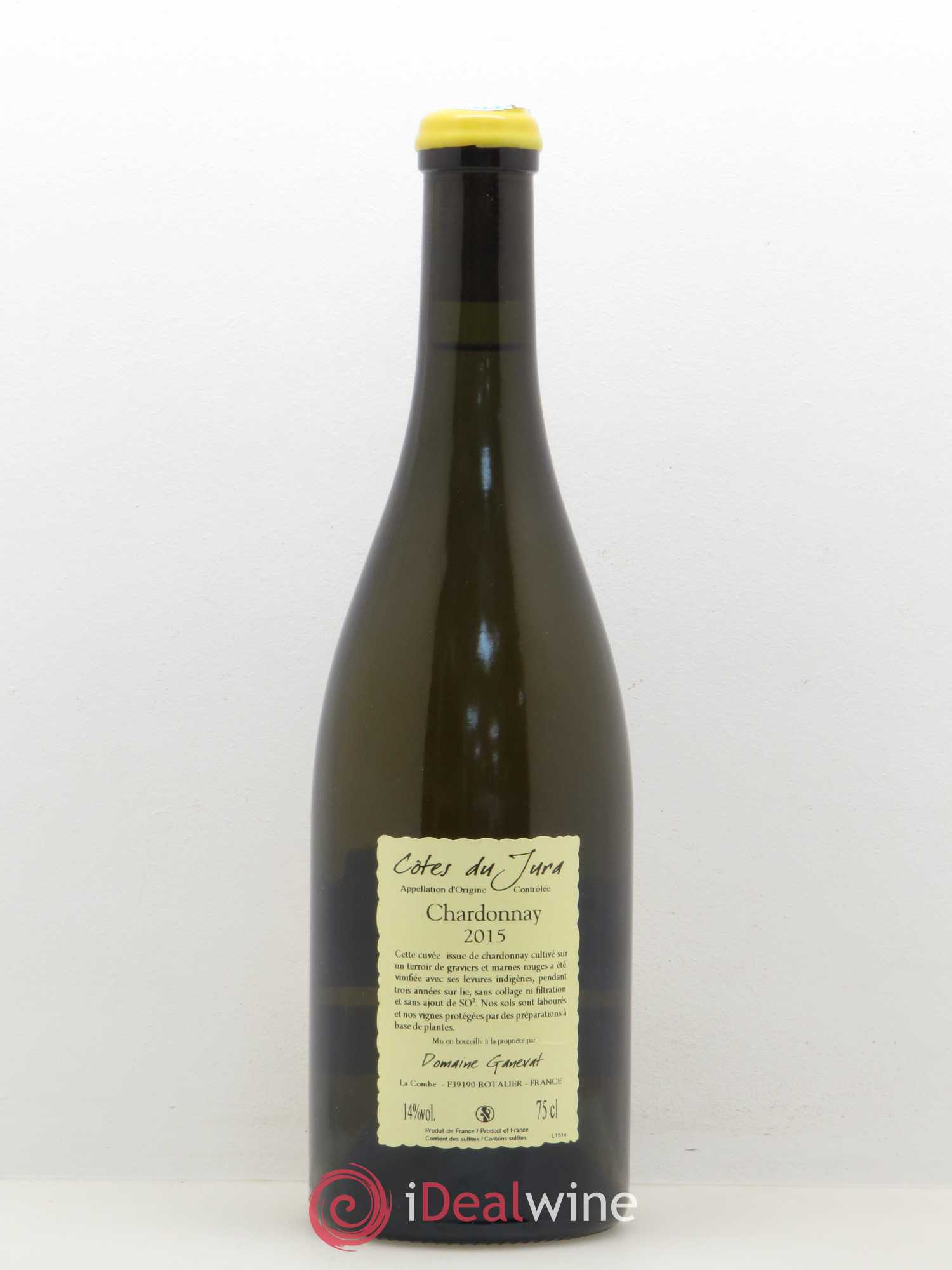 Côtes du Jura Les Gryphées Vieilles Vignes Jean-François Ganevat (Domaine) 2015 - Lot de 1 bouteille - 1