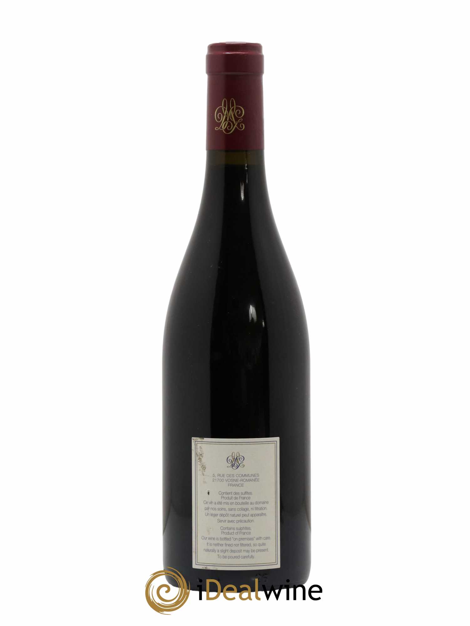 Clos de Vougeot Grand Cru Georges Mugneret-Gibourg (Domaine) 2018 - Lot de 1 bouteille - 1