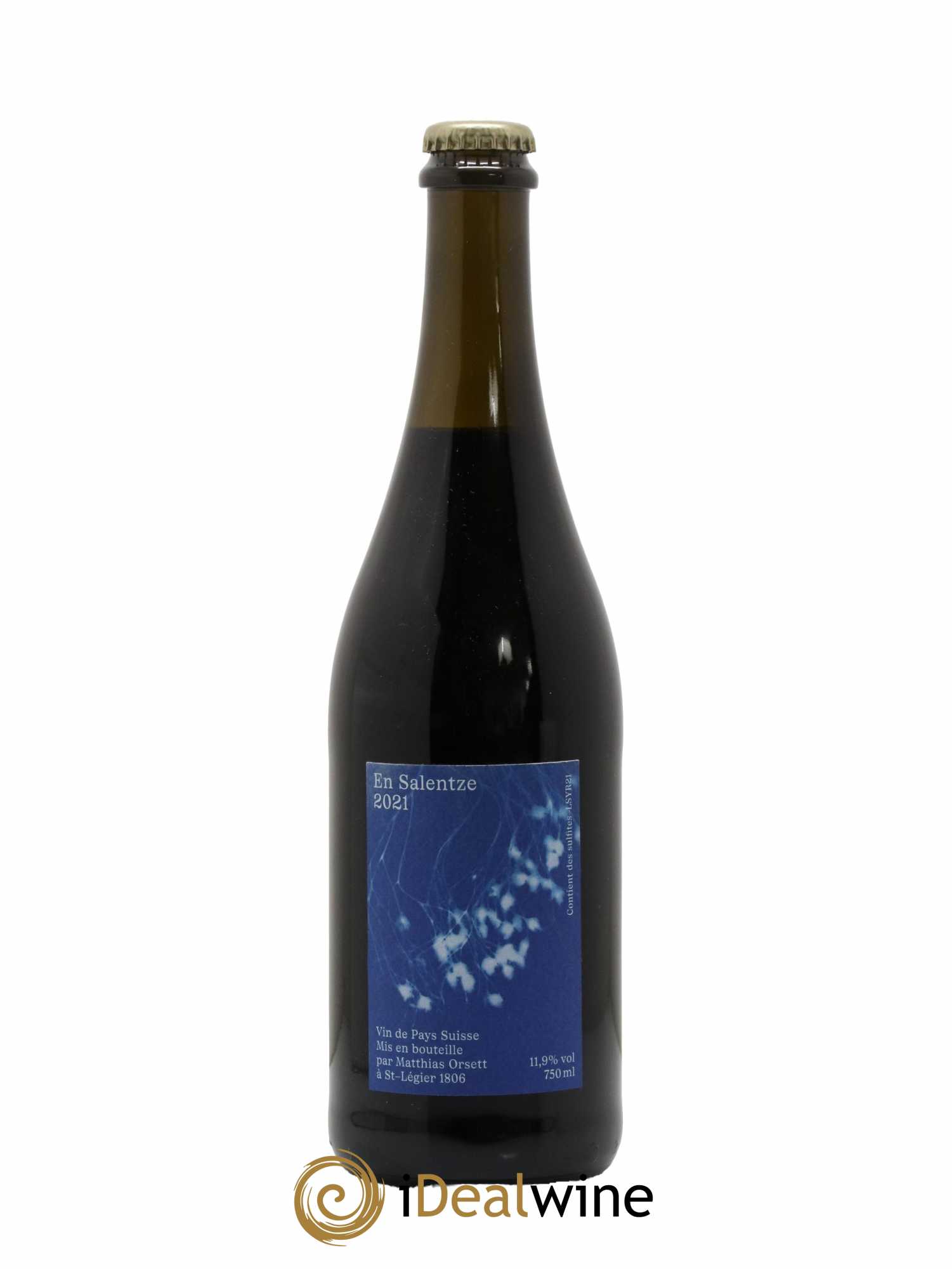 Vins Etrangers En Salentze Domaine Orsett 2021 - Lot de 1 bouteille - 0