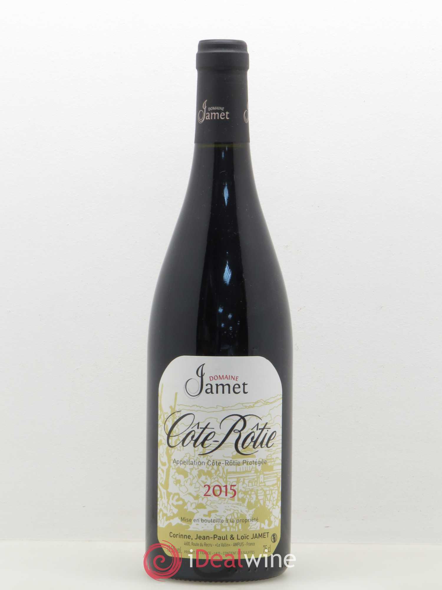 Côte-Rôtie Jamet (Domaine) 2015 - Lot de 1 bouteille - 0