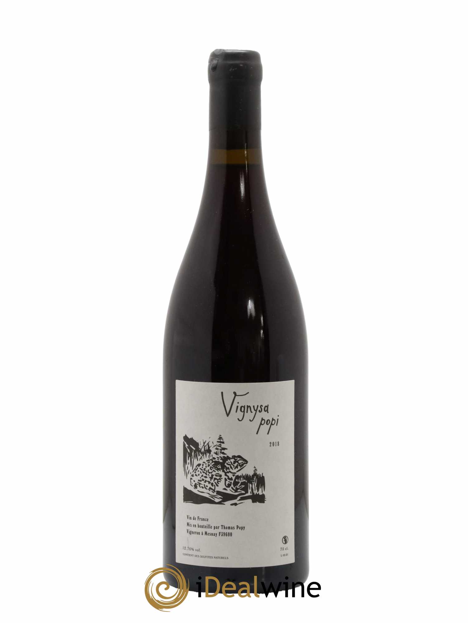 Vin de France Vignysa Popi Thomas Popy 2018 - Lot de 1 bouteille - 0
