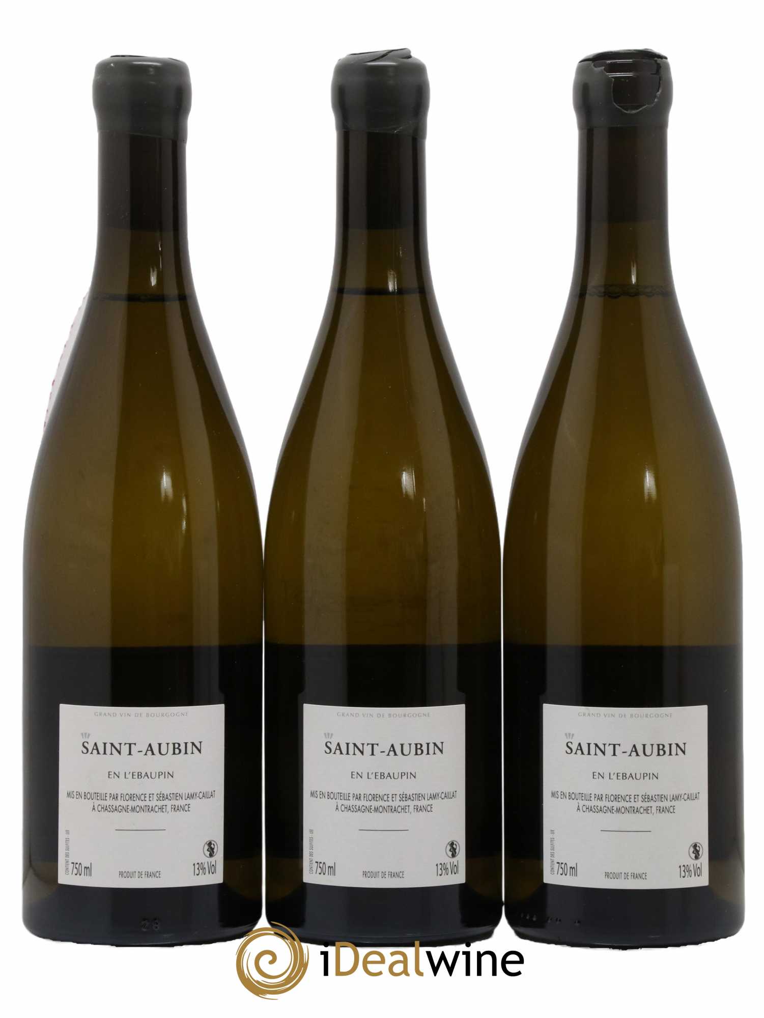 Saint-Aubin En l'Ebaupin Lamy-Caillat (Domaine) 2018 - Lot de 6 bouteilles - 2