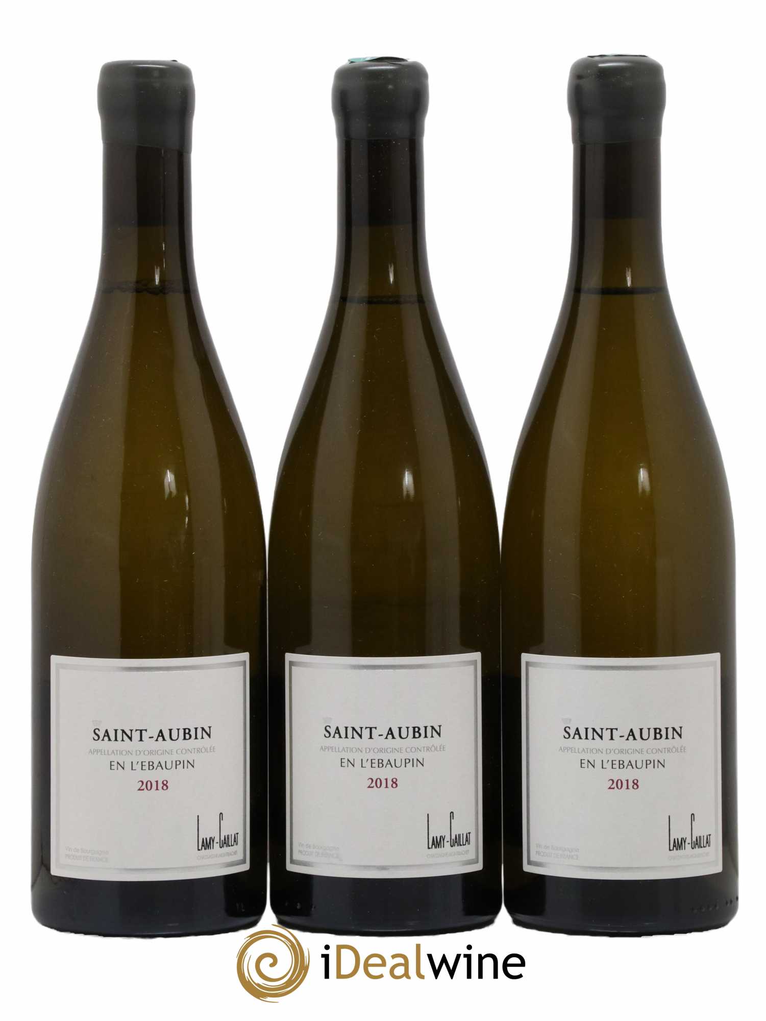 Saint-Aubin En l'Ebaupin Lamy-Caillat (Domaine) 2018 - Lot de 6 bouteilles - 3