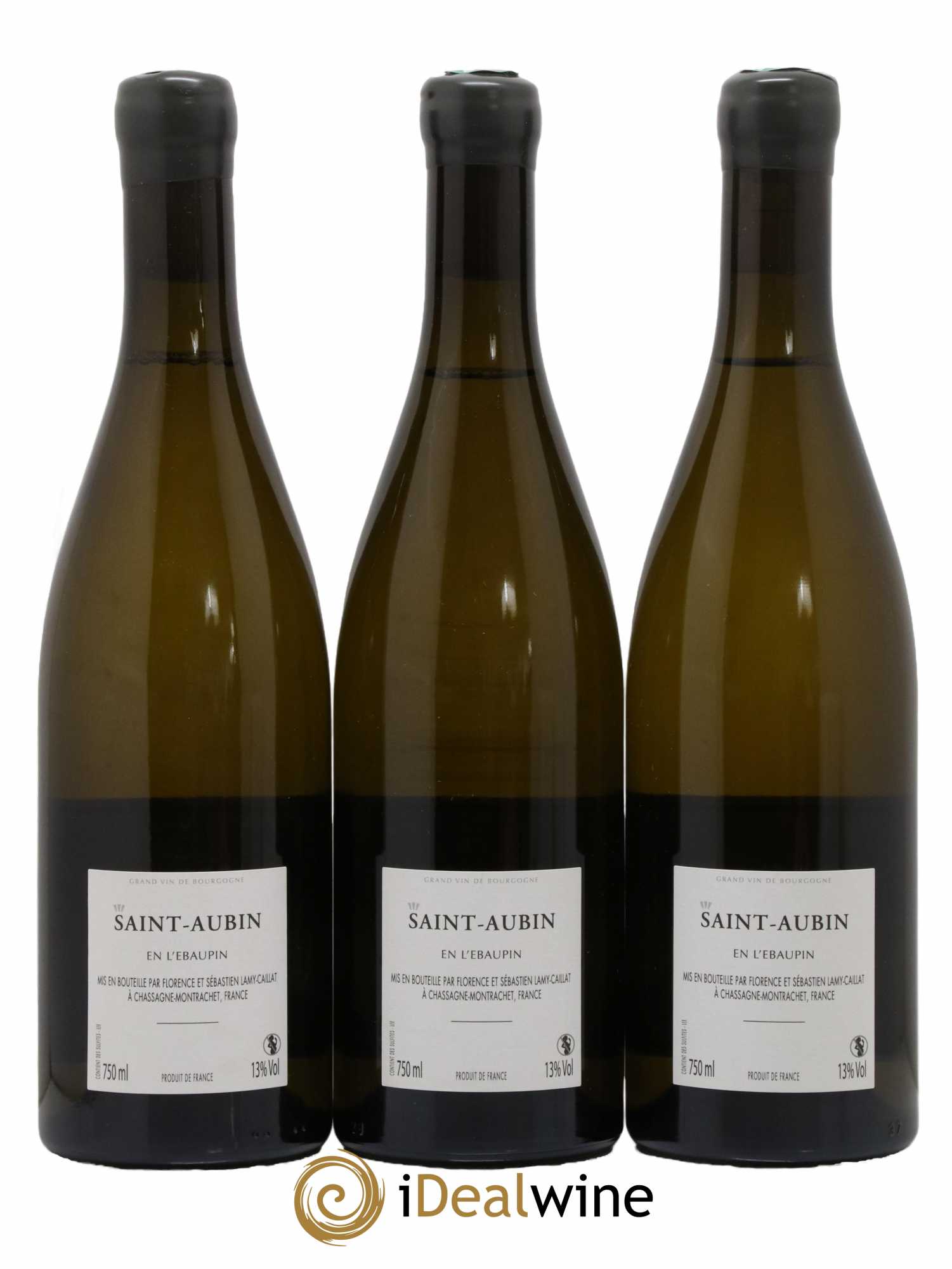 Saint-Aubin En l'Ebaupin Lamy-Caillat (Domaine) 2018 - Lot de 6 bouteilles - 4