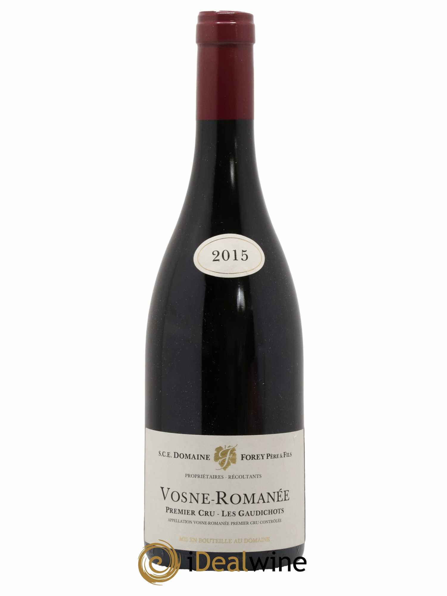 Vosne-Romanée 1er Cru Les Gaudichots Forey Père et Fils (Domaine) 2015 - Lot de 1 bouteille - 0