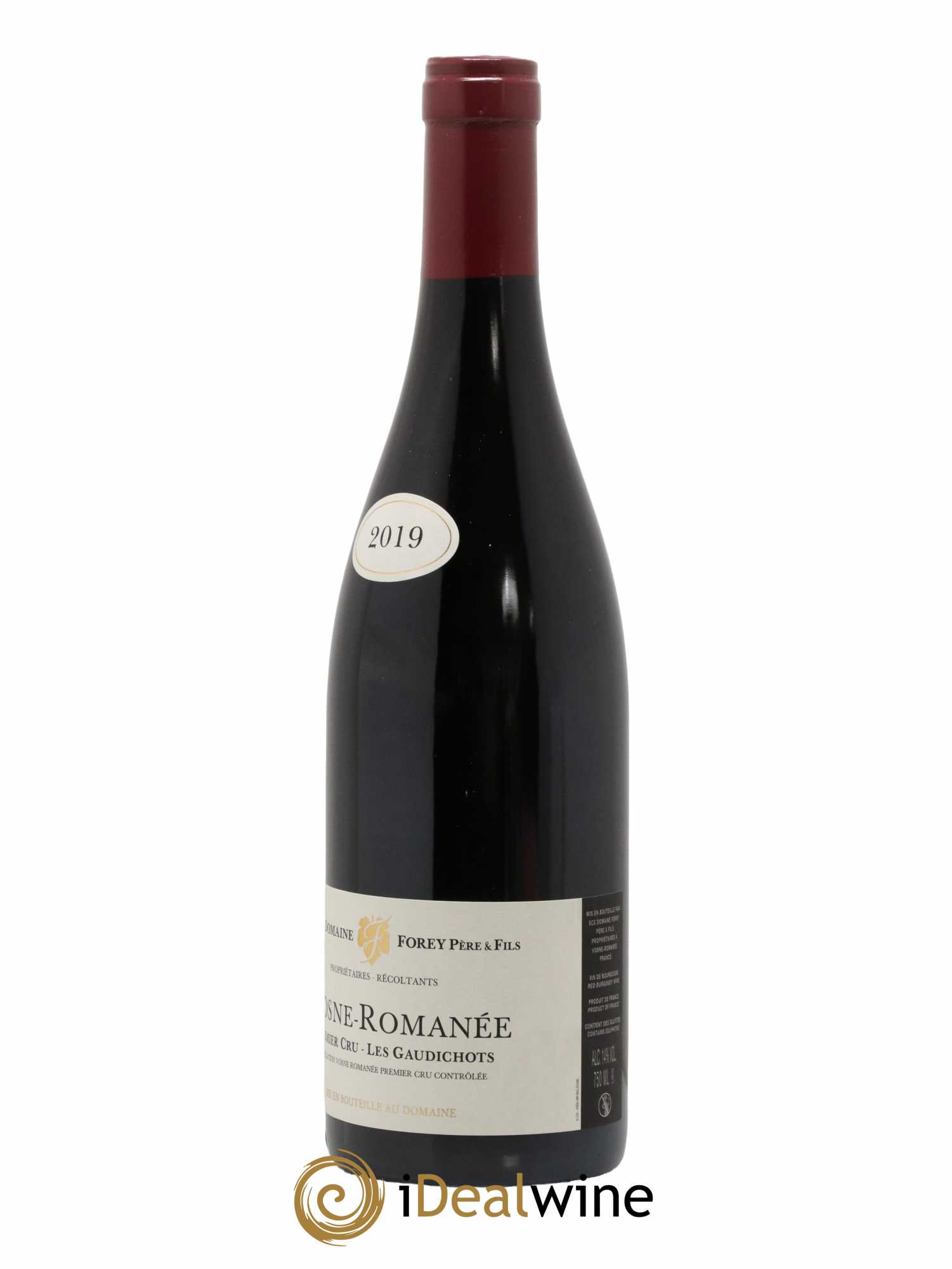 Vosne-Romanée 1er Cru Les Gaudichots Forey Père et Fils (Domaine) 2019 - Lot de 1 bouteille - 1