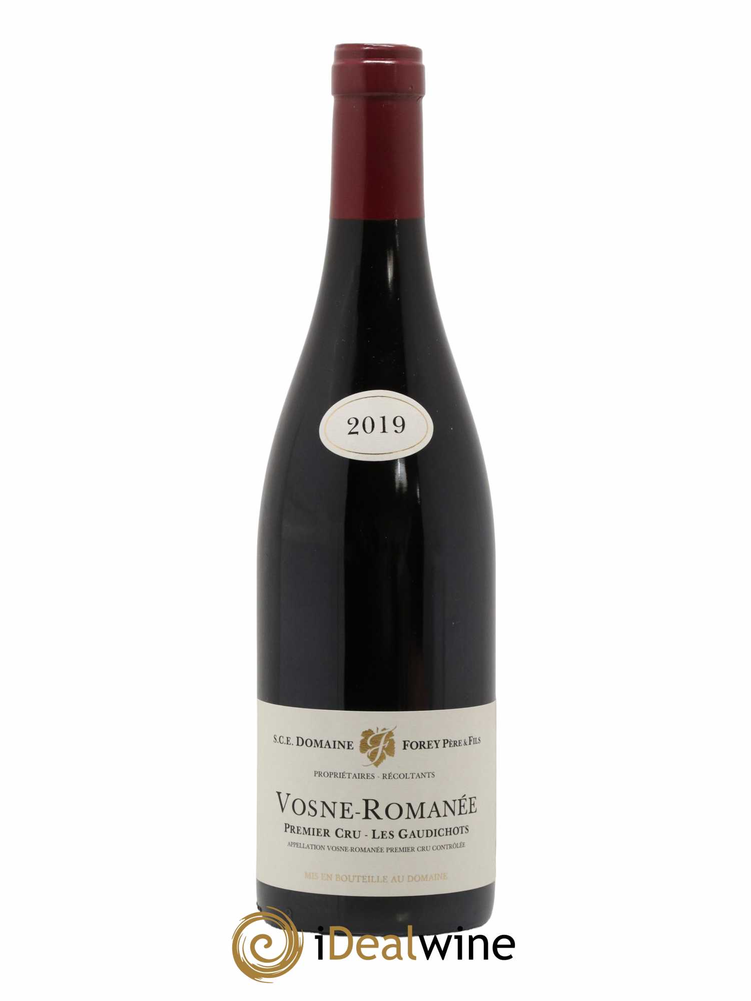 Vosne-Romanée 1er Cru Les Gaudichots Forey Père et Fils (Domaine) 2019 - Lot de 1 bouteille - 0
