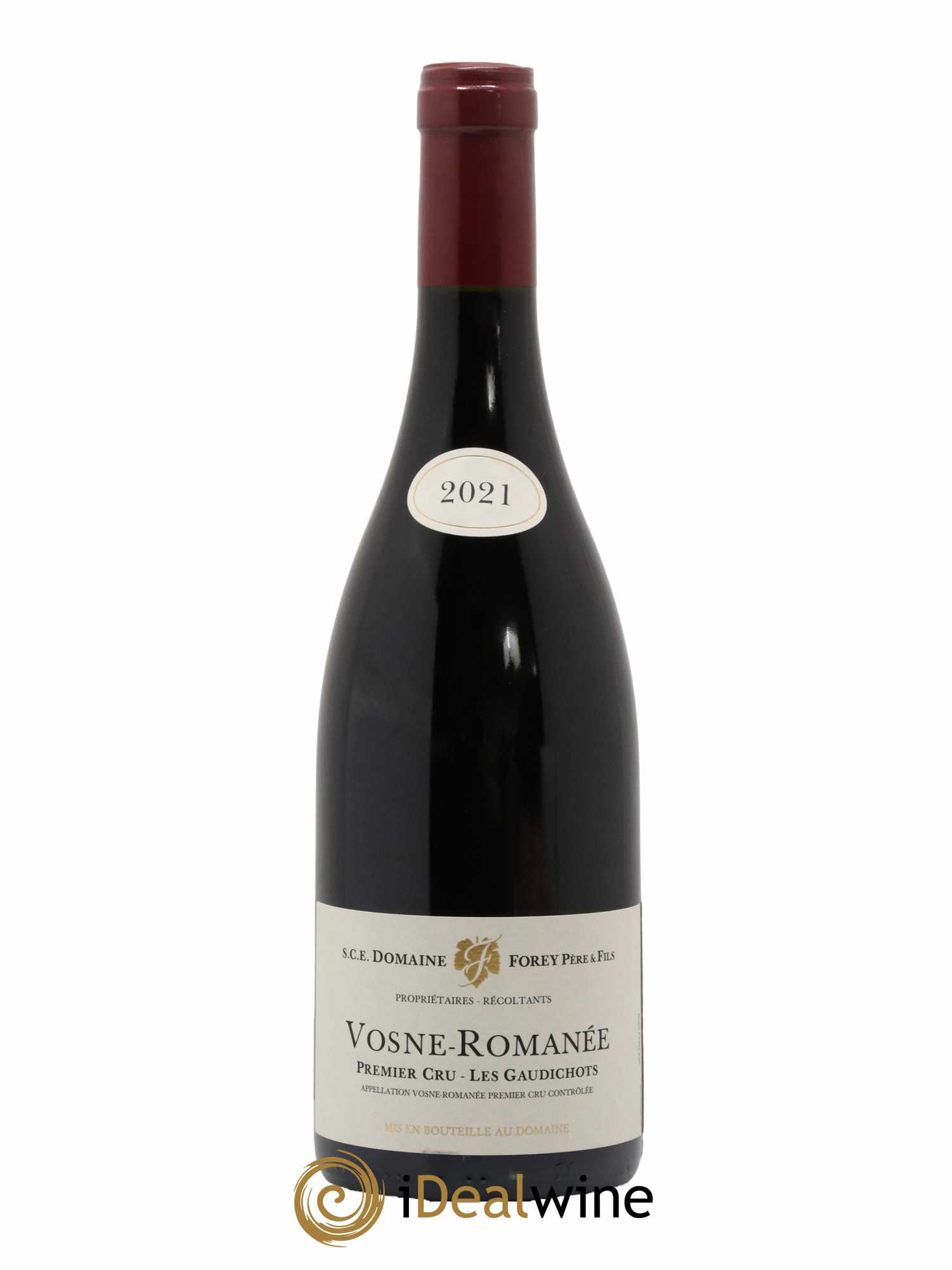 Vosne-Romanée 1er Cru Les Gaudichots Forey Père et Fils (Domaine) 2021 - Lot de 1 bouteille - 0
