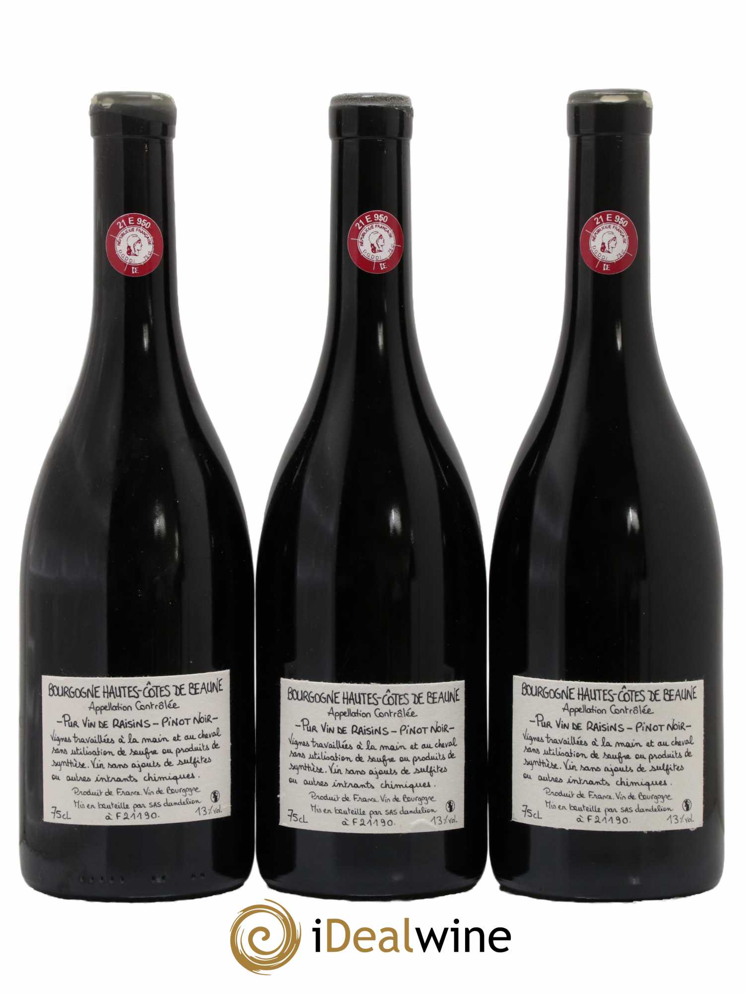 Hautes-Côtes de Beaune Nature Dandelion (Domaine) 2020 - Lot de 6 bouteilles - 2