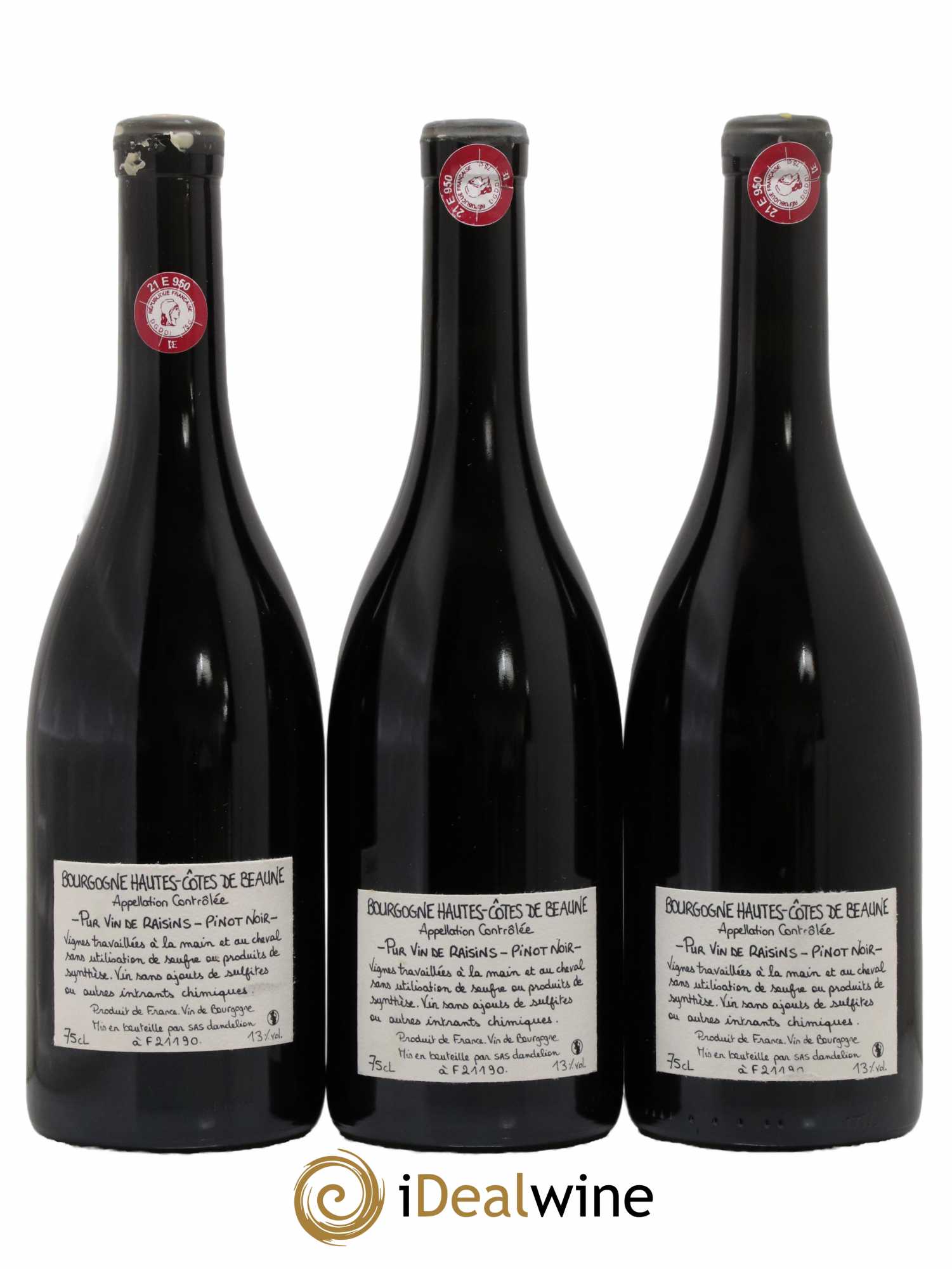 Hautes-Côtes de Beaune Nature Dandelion (Domaine) 2020 - Lot de 6 bouteilles - 4