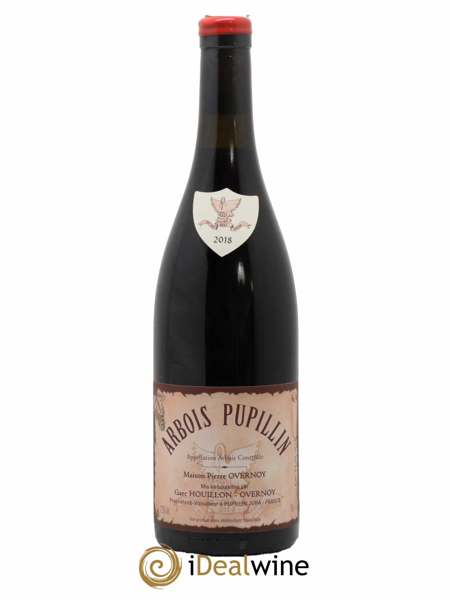 Arbois-Pupillin Poulsard (cire rouge) Overnoy-Houillon (Domaine) 2018 - Lot de 1 bouteille - 0