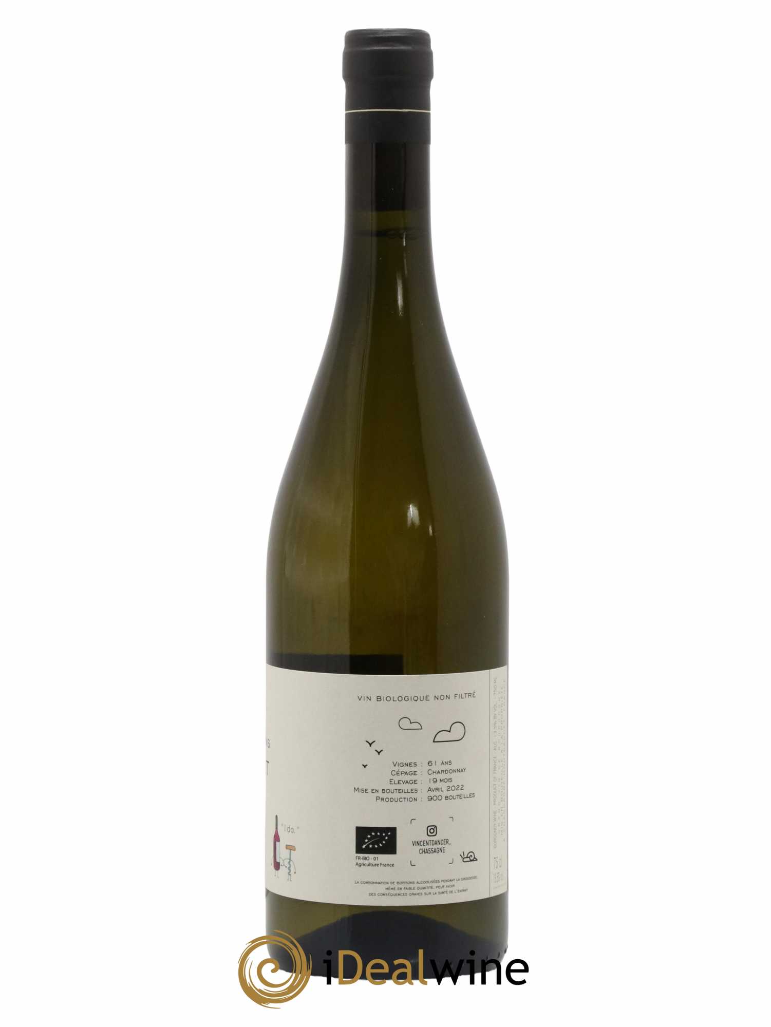 Meursault Les Grands Charrons Vincent Dancer 2020 - Lot de 1 bouteille - 1