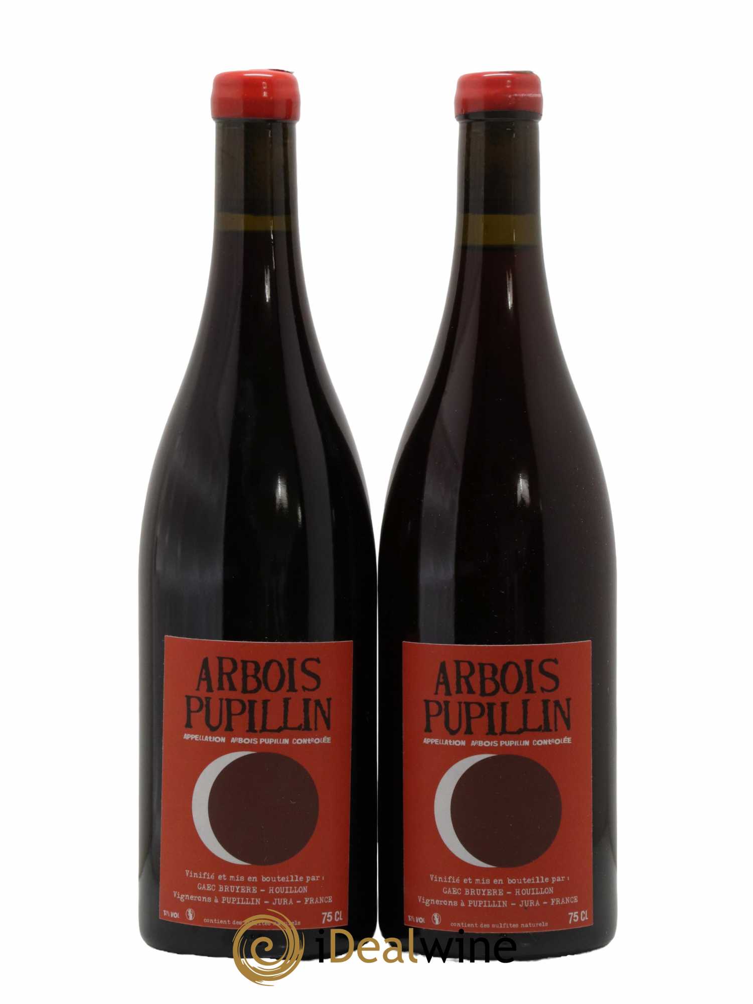 Arbois-Pupillin Ploussard En Aspis Adeline Houillon & Renaud Bruyère 2018 - Lot de 2 bouteilles - 0