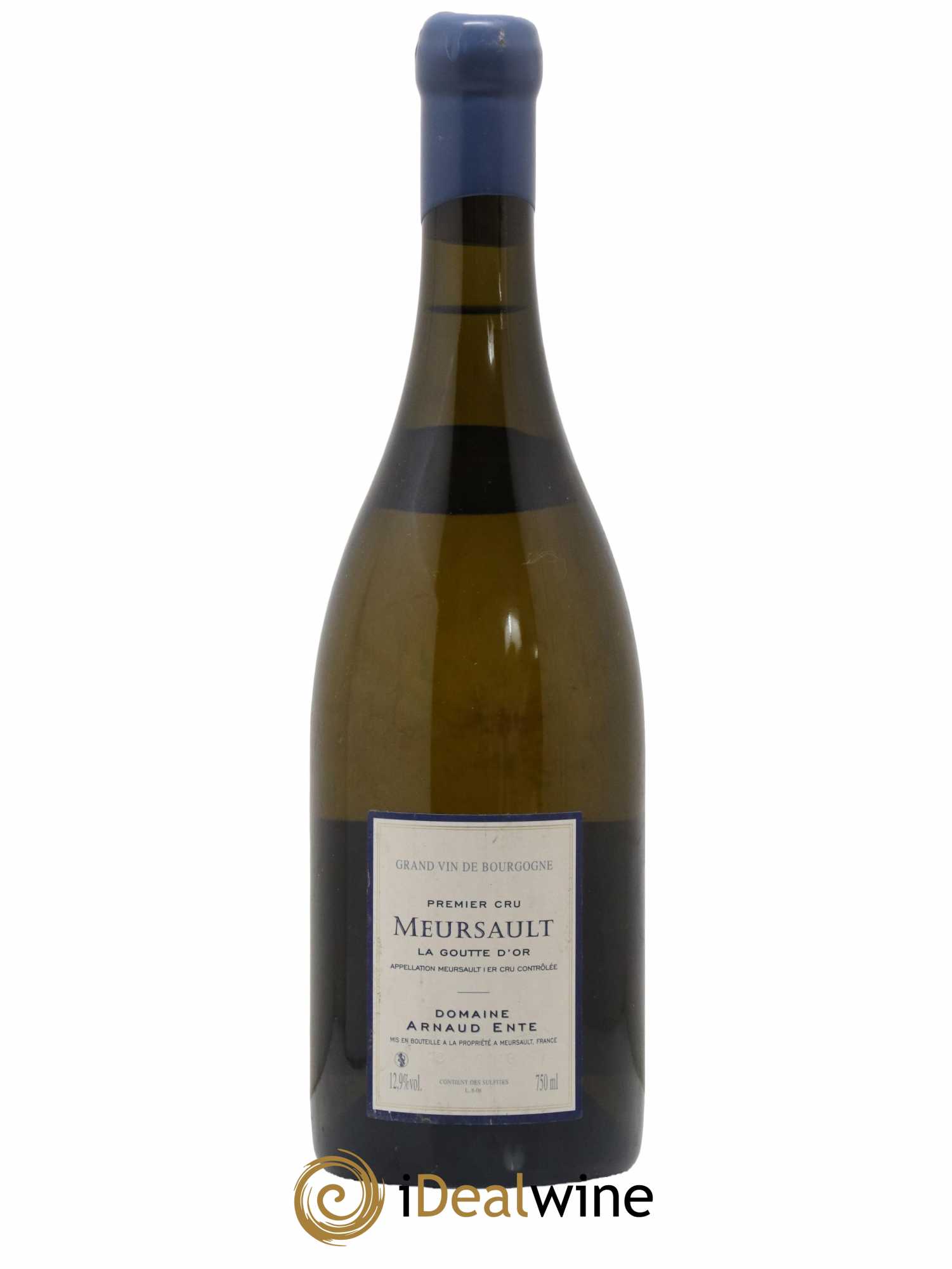 Meursault 1er Cru Goutte d'Or Arnaud Ente 2008 - Lot de 1 bouteille - 1