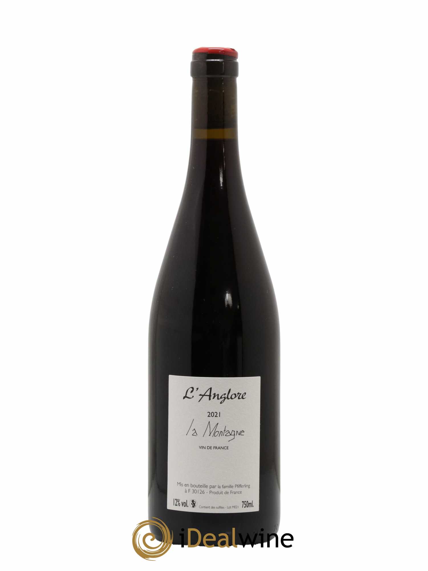 Vin de France La Montagne L'Anglore 2021 - Lot de 1 bouteille - 1