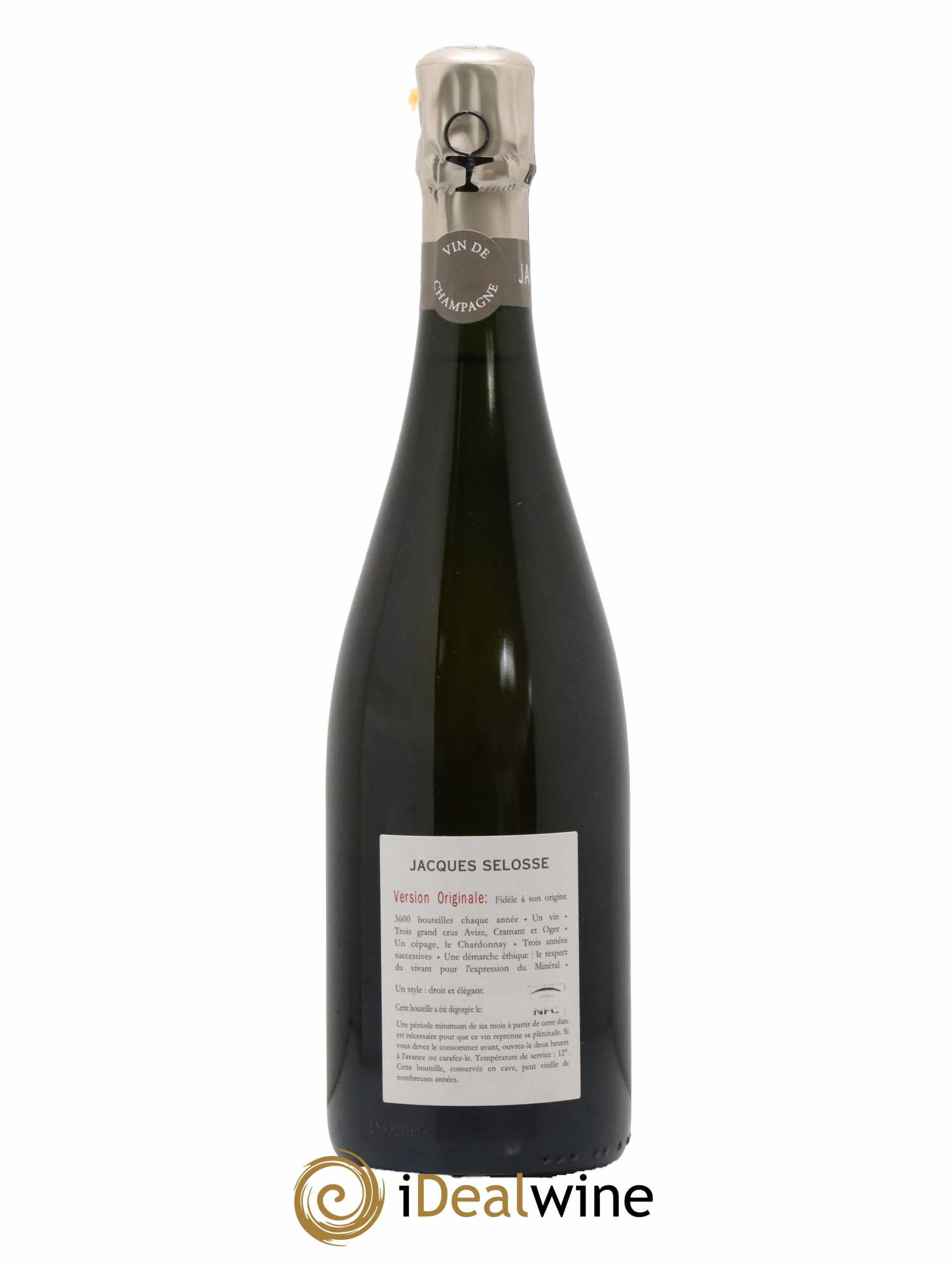 Version Originale Jacques Selosse - Lot de 1 bouteille - 1