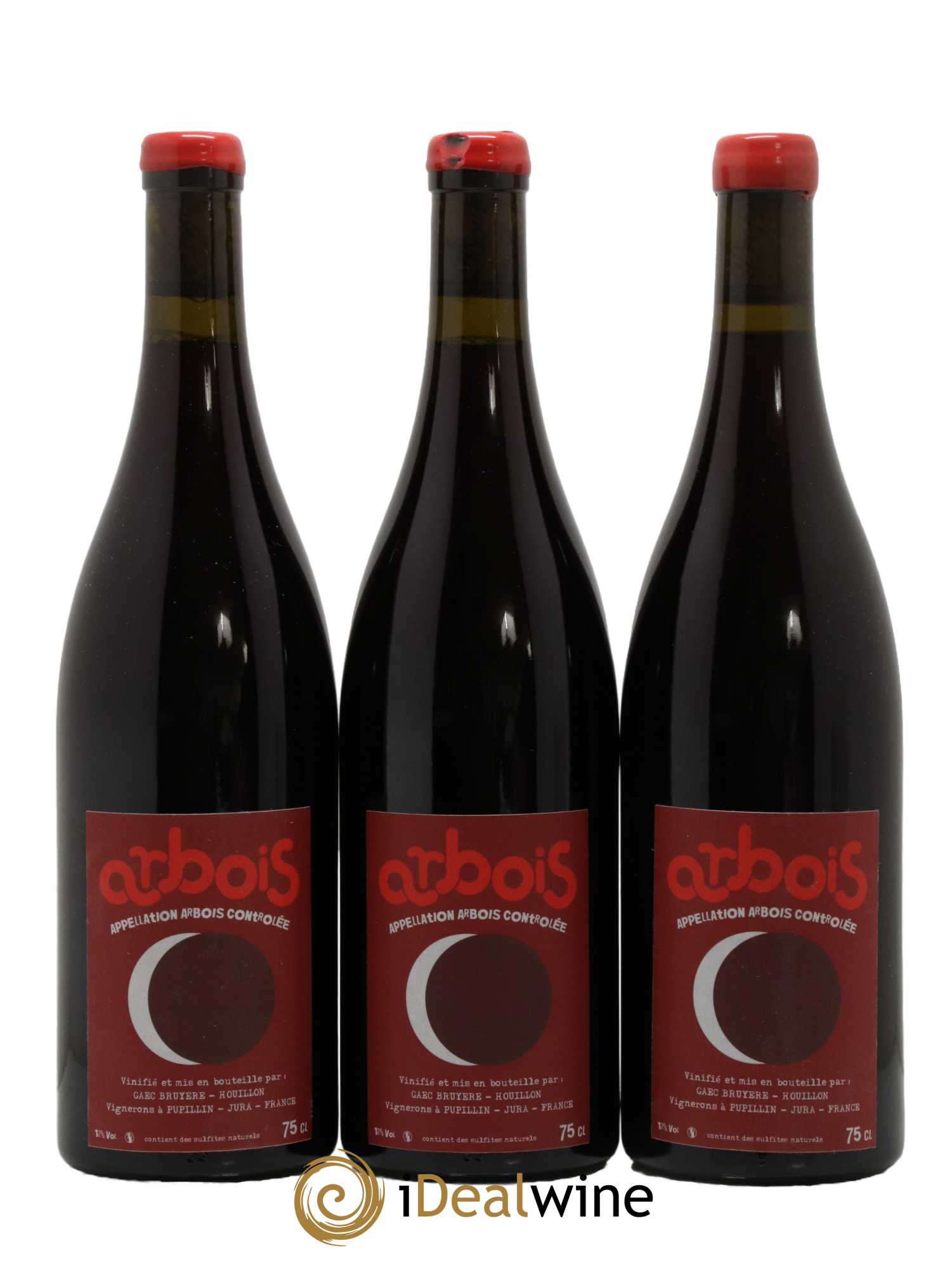 Arbois Ploussard Trousseau Adeline Houillon & Renaud Bruyère 2018 - Lot de 3 bouteilles - 0