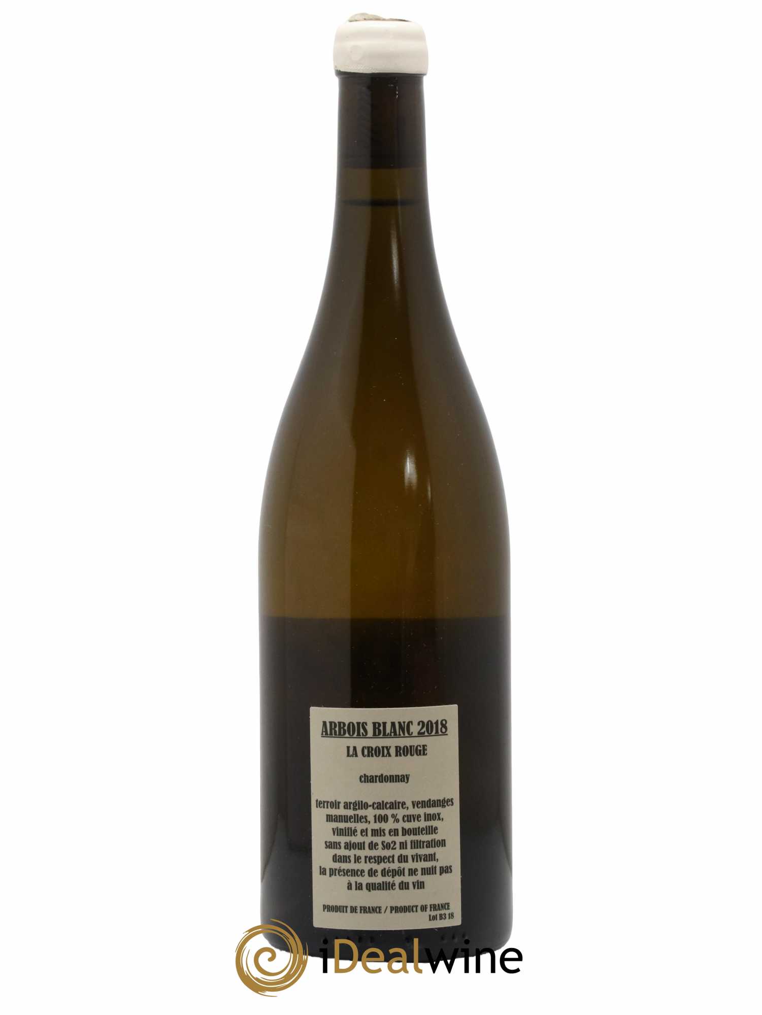 Arbois Chardonnay La Croix Rouge Adeline Houillon & Renaud Bruyère 2018 - Posten von 1 Flasche - 1