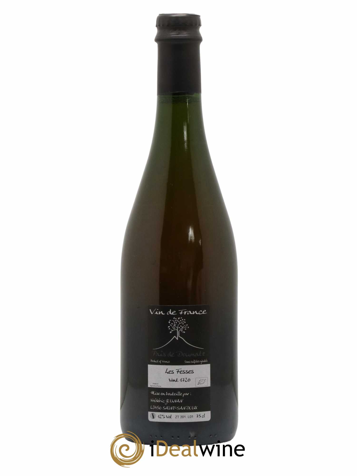 Vin de France Les Fesses Vignoble de l'Arbre Blanc 2017 - Posten von 1 Flasche - 1