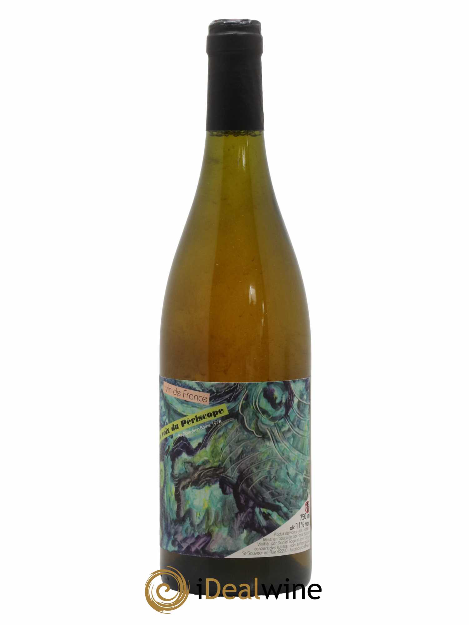 Vin de France La voix du periscope Daniel Sage 2020 - Lot de 1 bouteille - 0