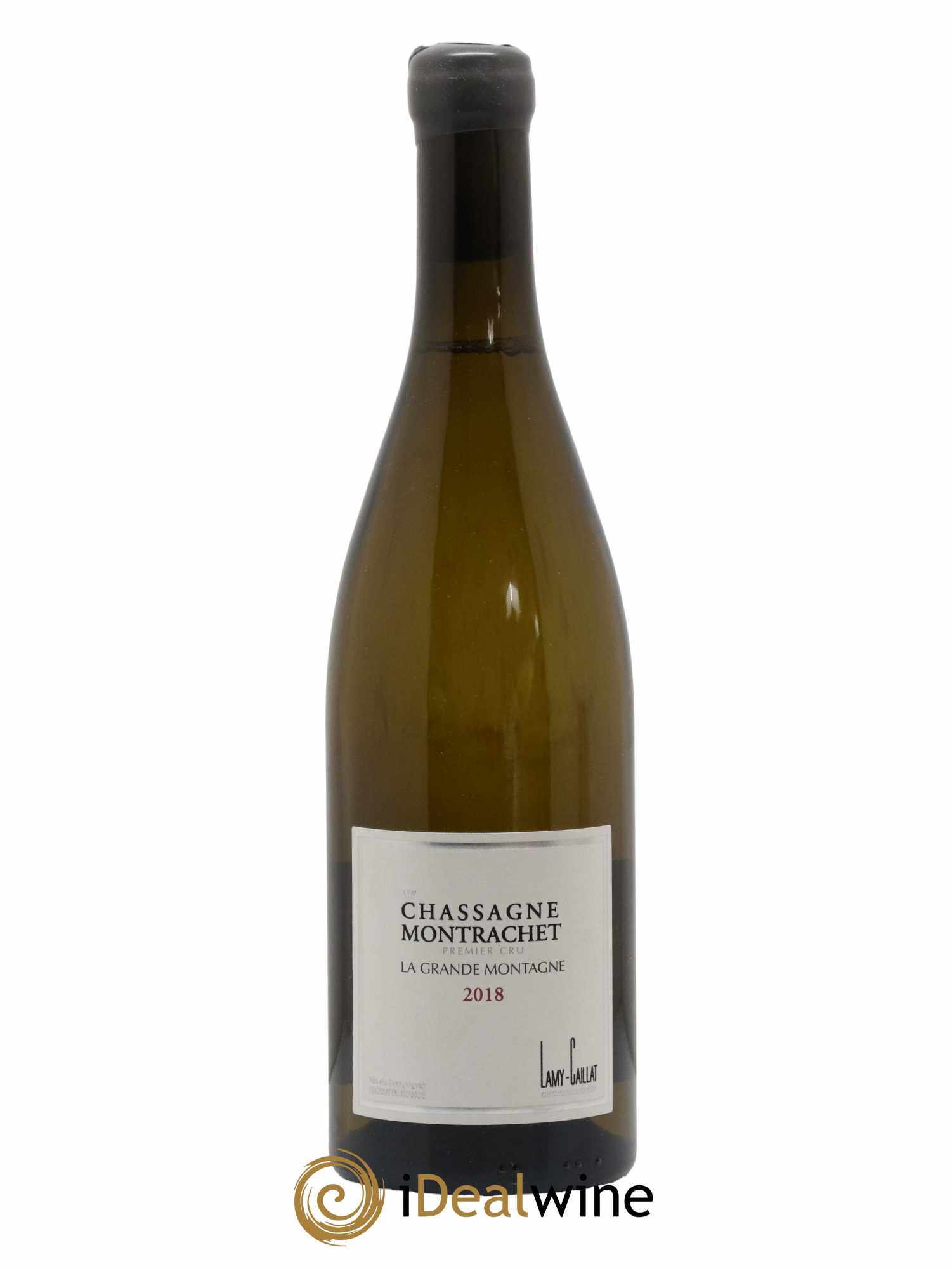 Chassagne-Montrachet 1er Cru La Grande Montagne Lamy-Caillat (Domaine) 2018 - Lot de 1 bouteille - 0