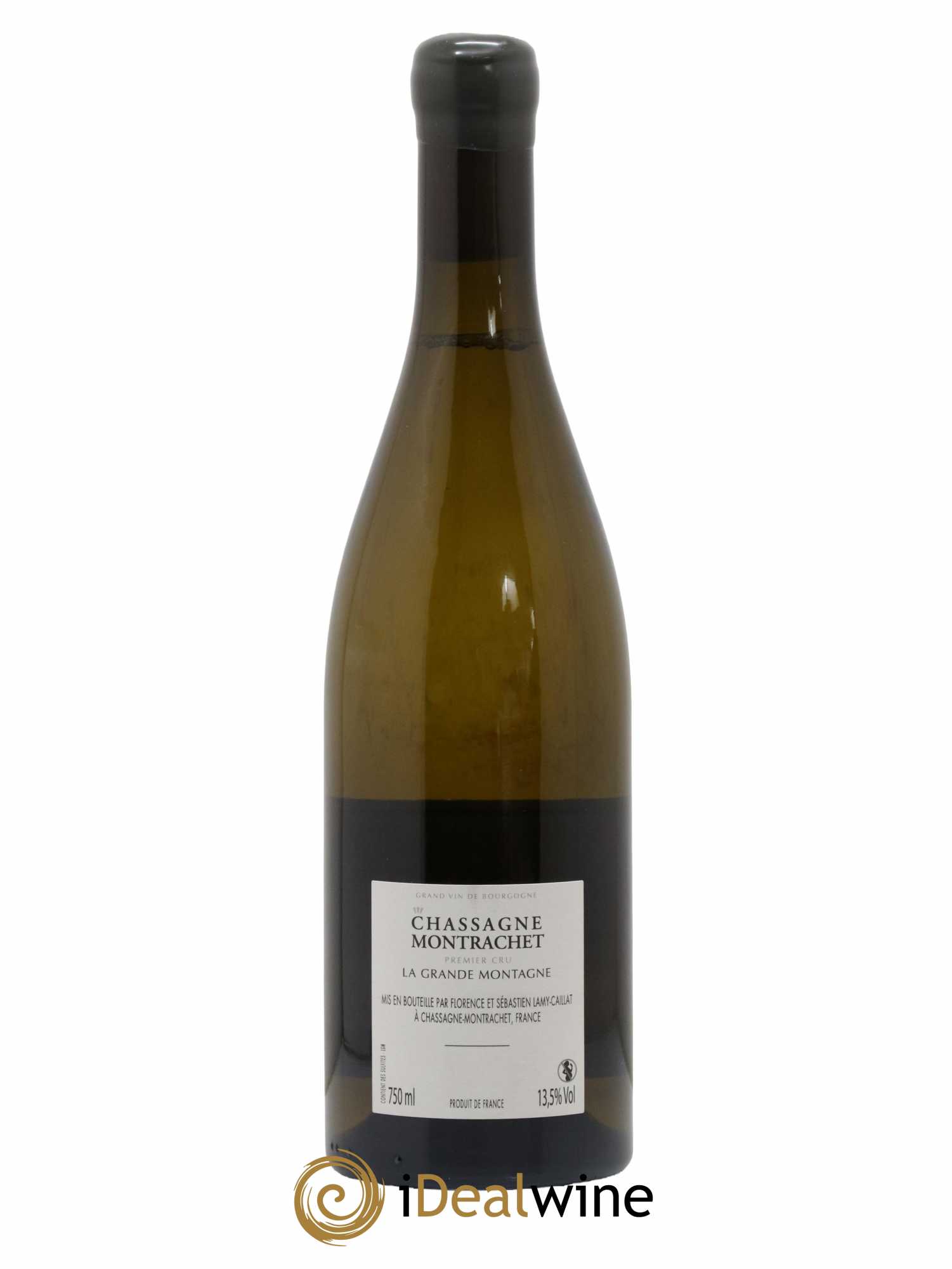 Chassagne-Montrachet 1er Cru La Grande Montagne Lamy-Caillat (Domaine) 2018 - Lot de 1 bouteille - 1