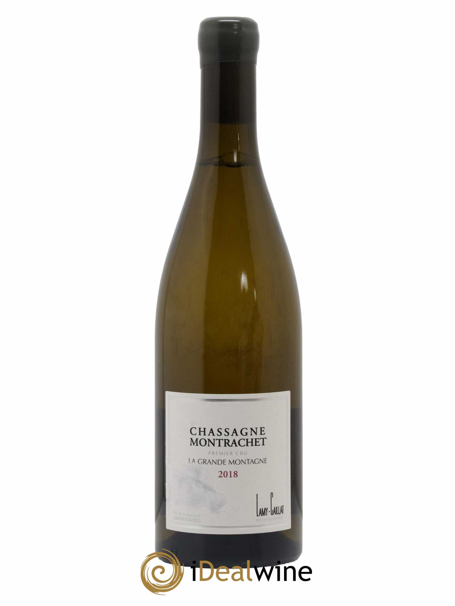 Chassagne-Montrachet 1er Cru La Grande Montagne Lamy-Caillat (Domaine) 2018 - Lot de 1 bouteille - 0